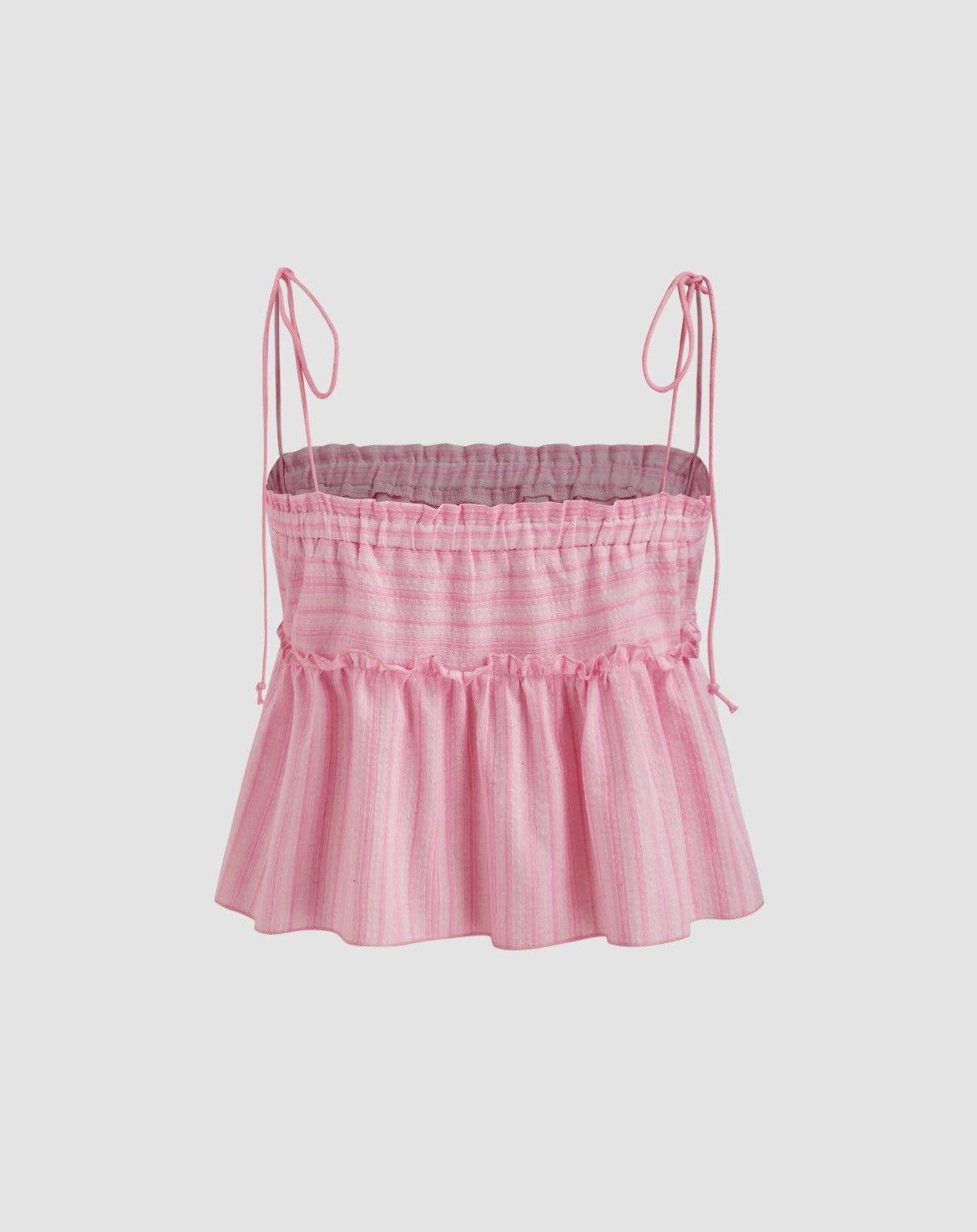 Cider Pink Striped Top Size S / US 4 / IT 40 - 2 Thumbnail