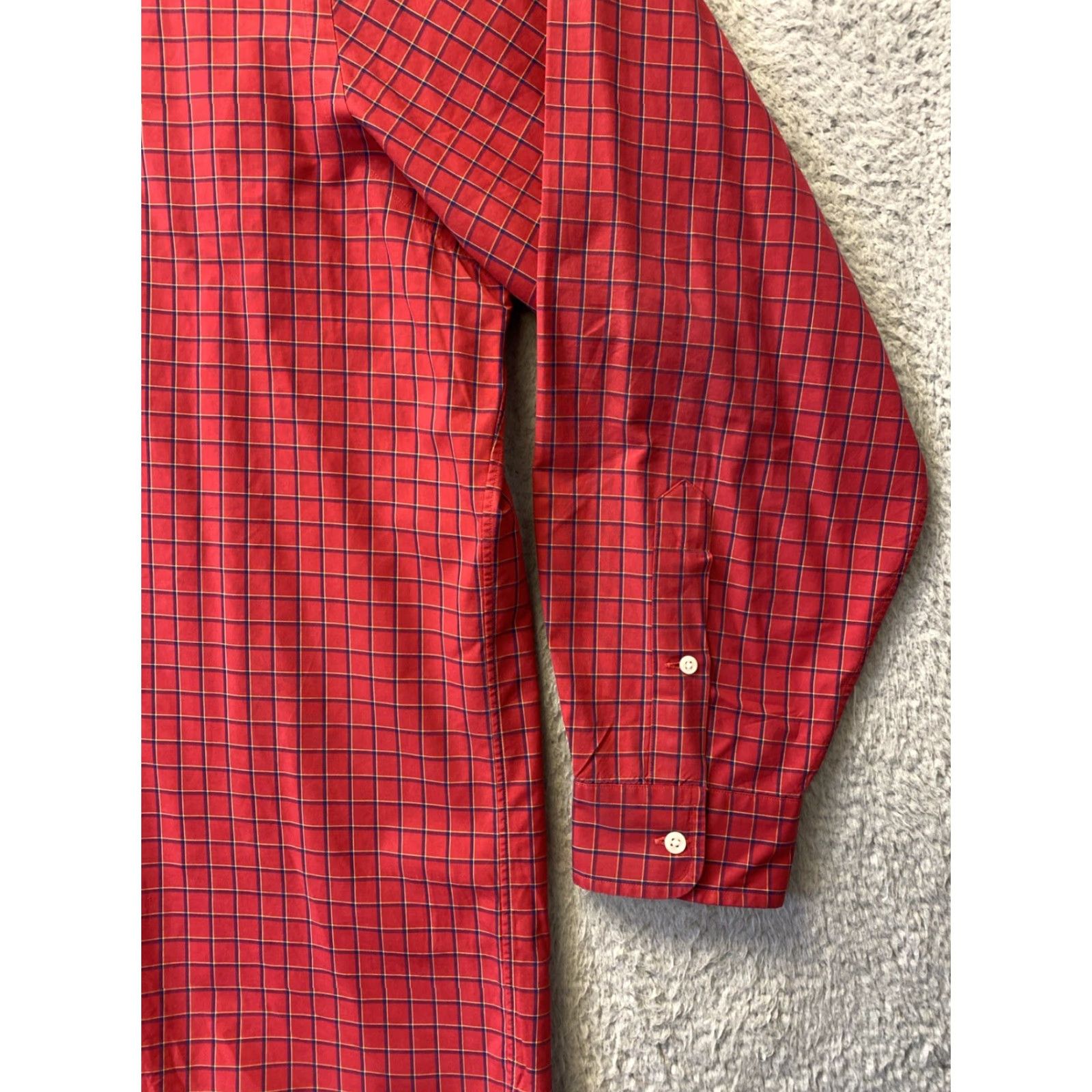 Ralph Lauren RALPH LAUREN Button Down Shirt Mens XXLT Red Classic Check Long Sleeve /161-16 Size US XXL / EU 58 / 5 - 3 Thumbnail