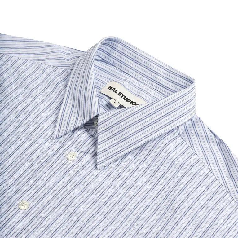 HAL Studios Striped Overshirt Size US M / EU 48-50 / 2 - 2 Thumbnail