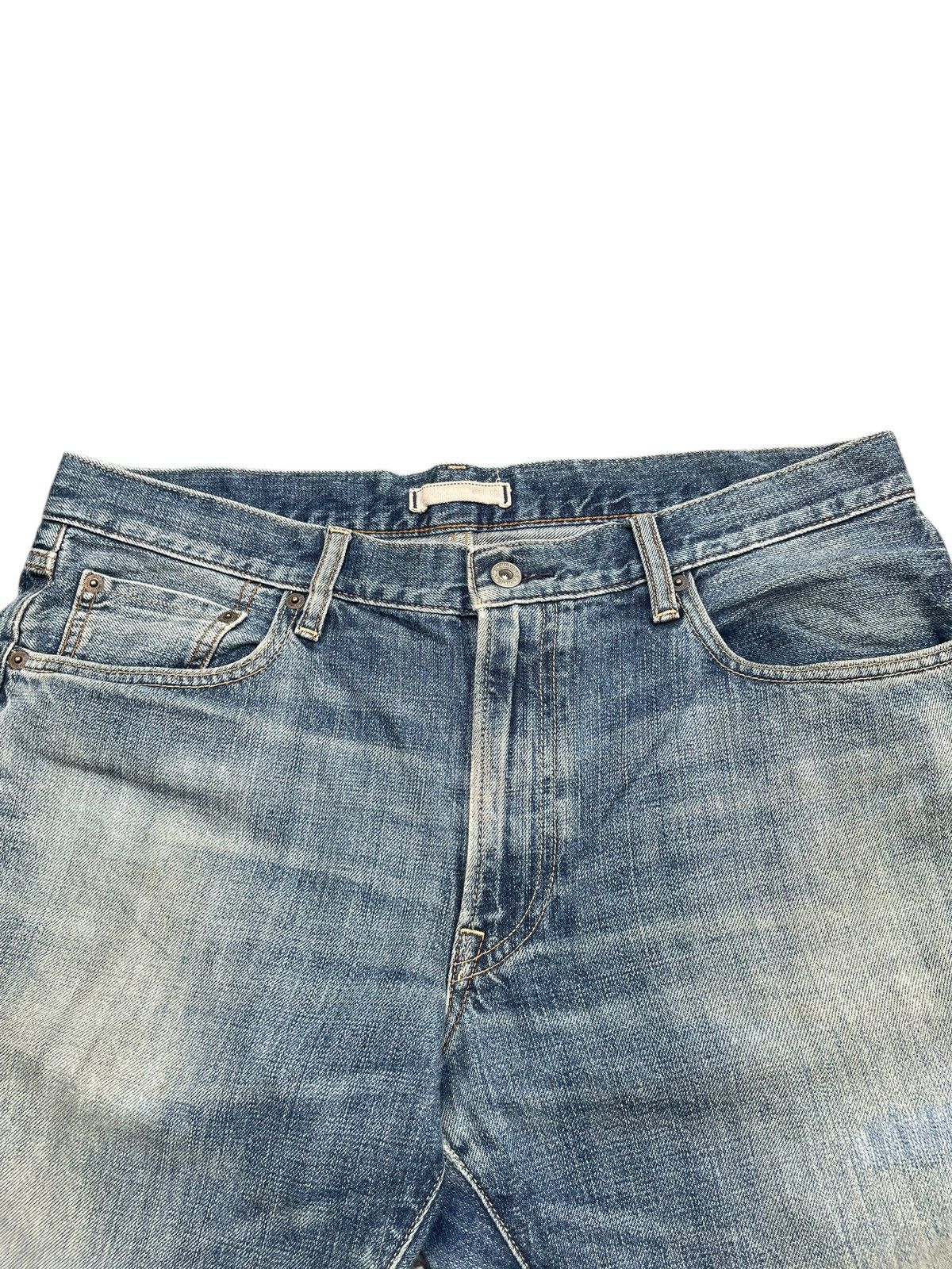 Japanese Brand × Uniqlo Uniqlo Selvedge Distresed Jeans Size US 36 / EU 52 - 5 Thumbnail