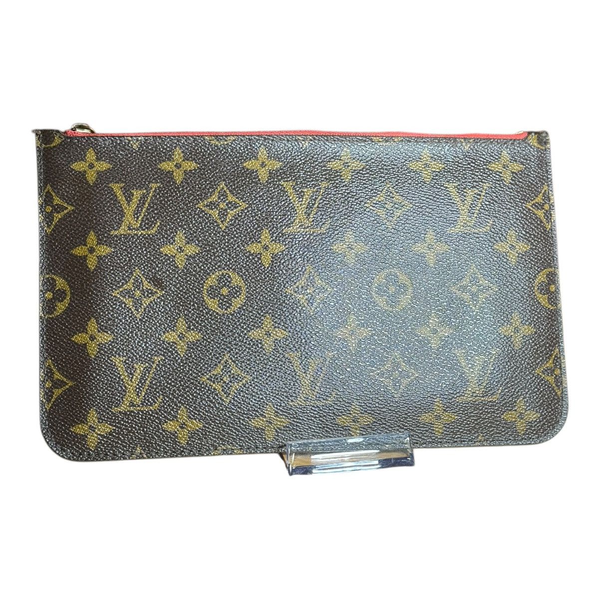 Louis Vuitton LOUIS VUITTON Neverfull Pouchette / Wristlet Monogram Brown Size ONE SIZE - 2 Thumbnail