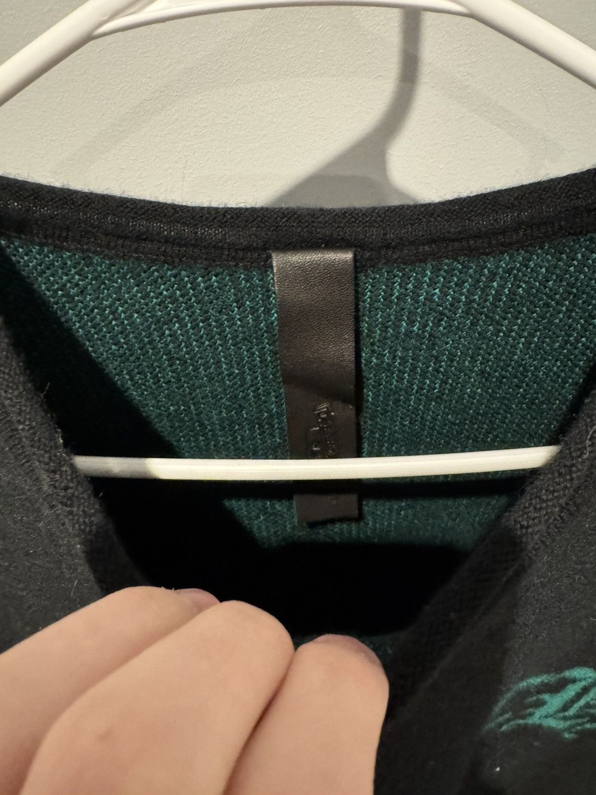 Chrome Hearts Cashmere Black/Green Chrome Hearts Sweater Size US L / EU 52-54 / 3 - 6 Thumbnail