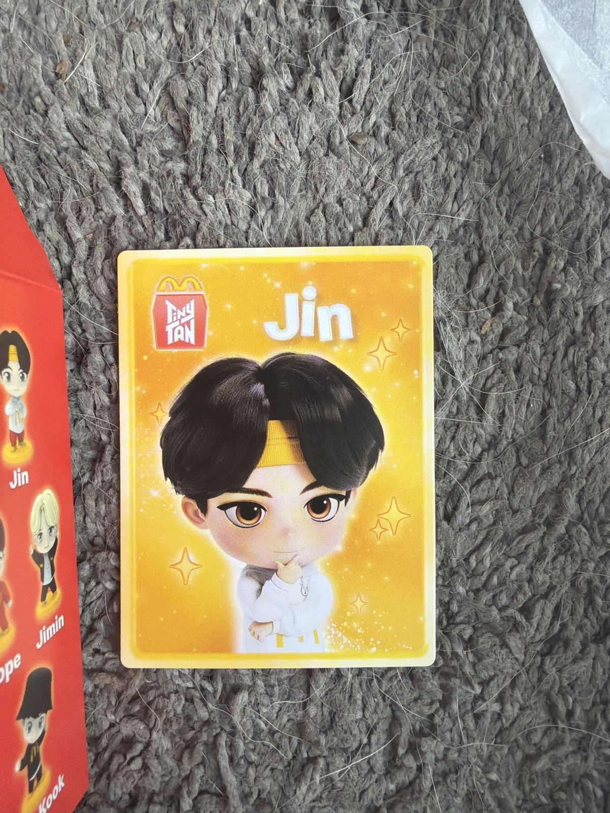 Hypebeast 2025 McDonald’s TinyTAN Jin Figure Size ONE SIZE - 5 Thumbnail