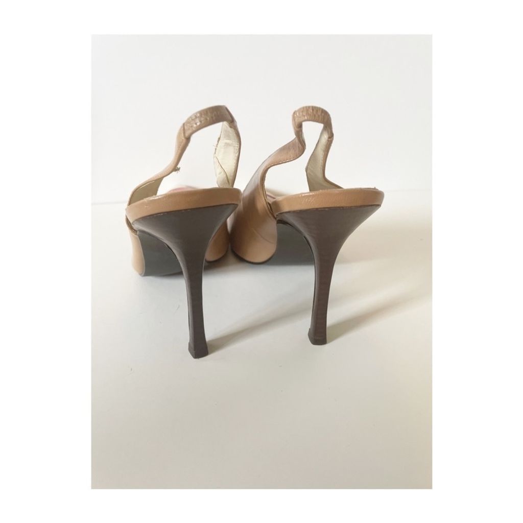 The Unbranded Brand Colin Stuart Slingback Colorblock Shoes Size US 5 / IT 35 - 3 Thumbnail