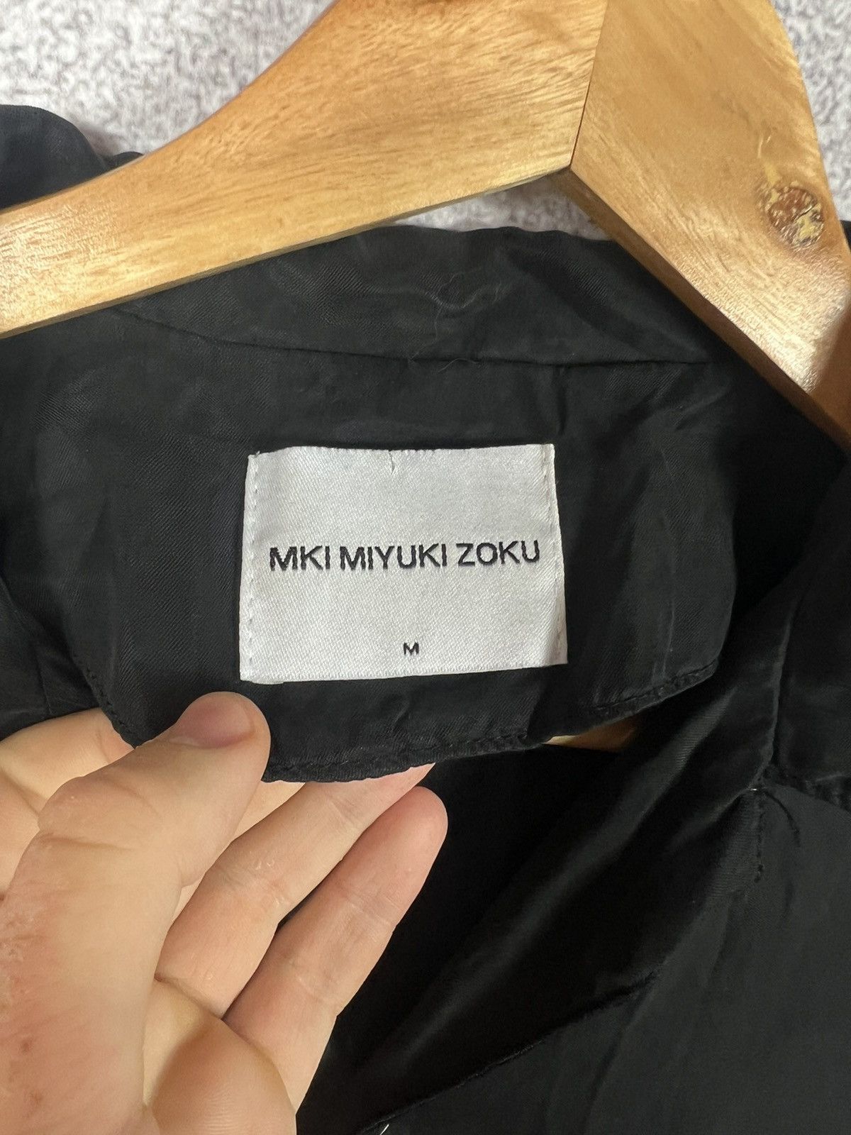 Japanese Brand × Mki Miyuki Zoku Avant-Garde MKI MIYUKI ZOKU Oversized Shirt Button Up Size US M / EU 48-50 / 2 - 5 Thumbnail