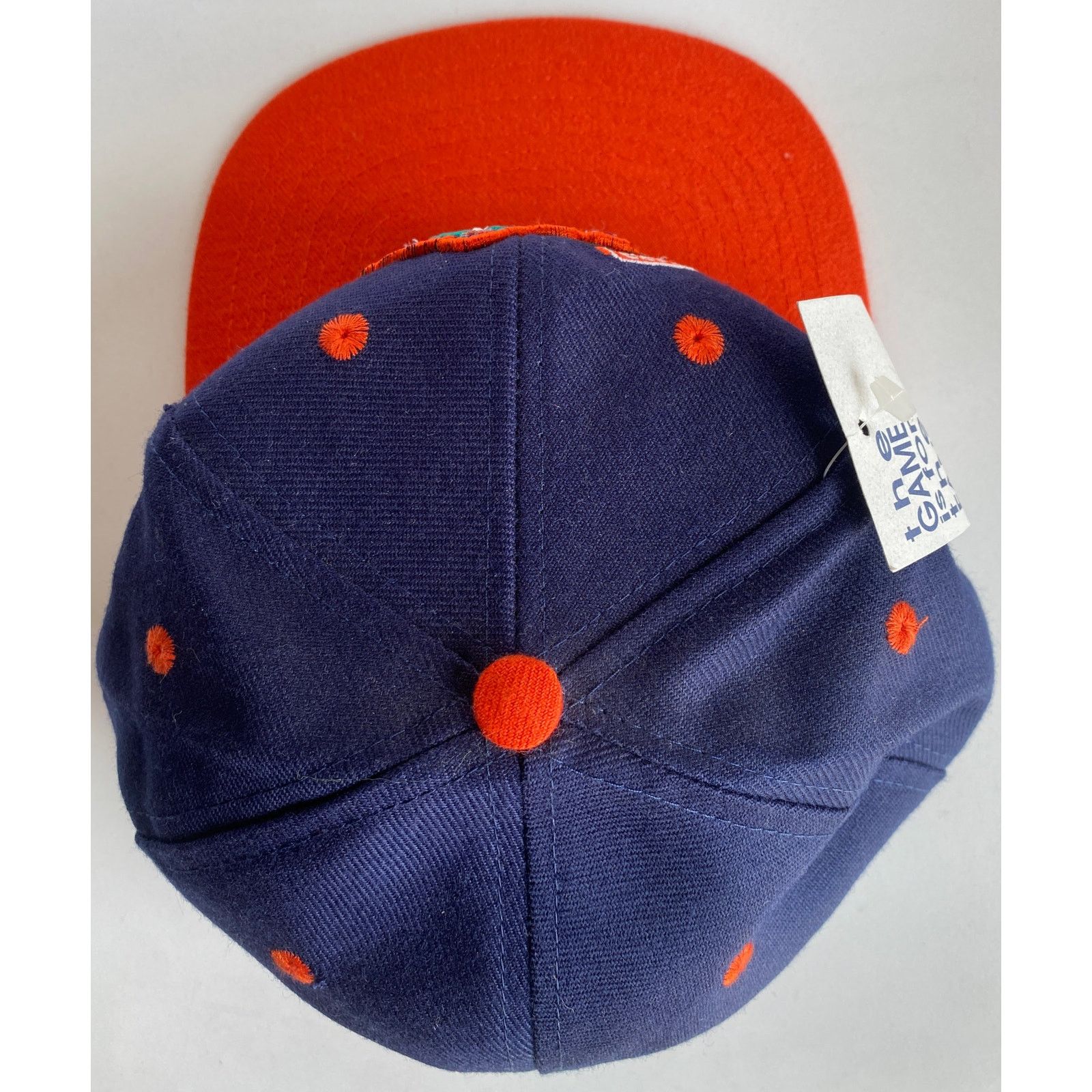 NHL NEW York Islanders 90s GAME Fisherman snapback hockey vtg Size ONE SIZE - 8 Thumbnail