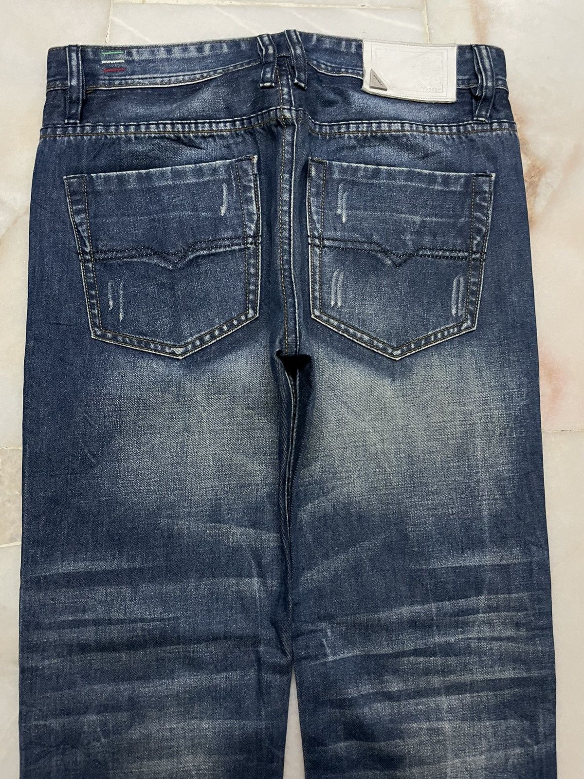 Diesel 💥Vintage Diesel DNA ( Dirtynewage ) Mudwash Jeans Italy Size 31" - 12 Thumbnail
