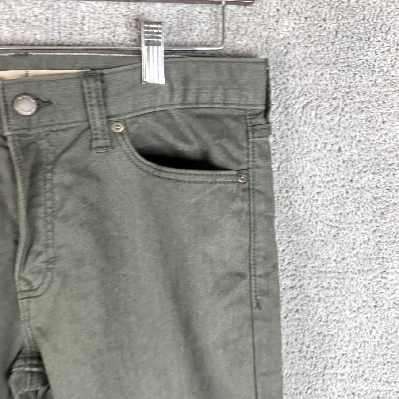 Banana Republic VINTAGE Banana Republic Travel Jean Slim Fit Mens 30x30 Green Denim Jeans 30 Inseam Waist 30 M Medium Wash Mens Size US 30 / EU 46 - 3 Thumbnail