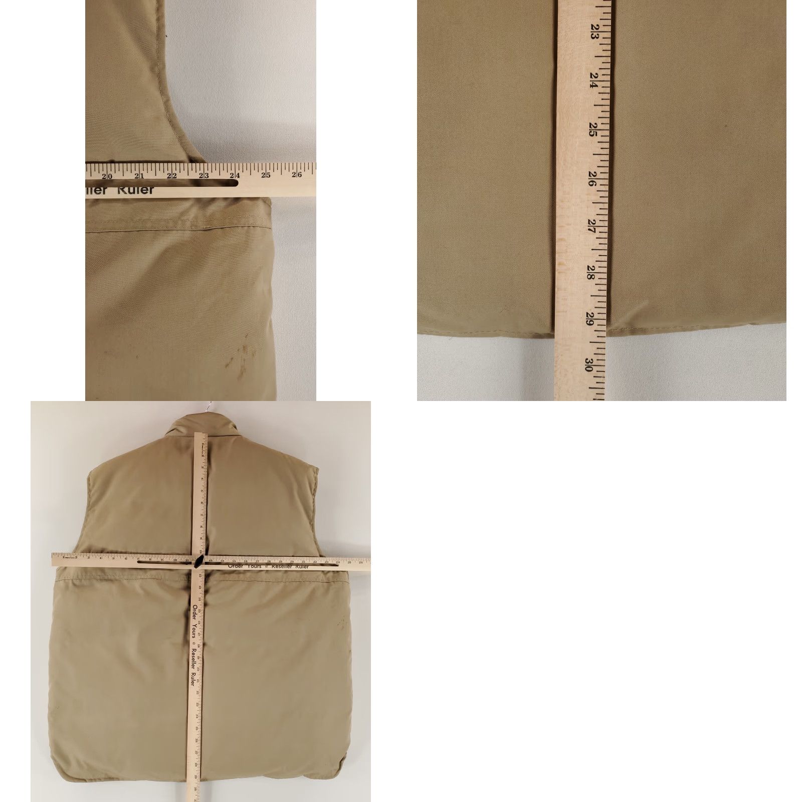 Sears VINTAGE Sears Fieldmaster Vest VTG 80s Down Puffer Brown Mens XL Tall XLT Large / Big & Tall Jacket? Size US XL / EU 56 / 4 - 8 Thumbnail