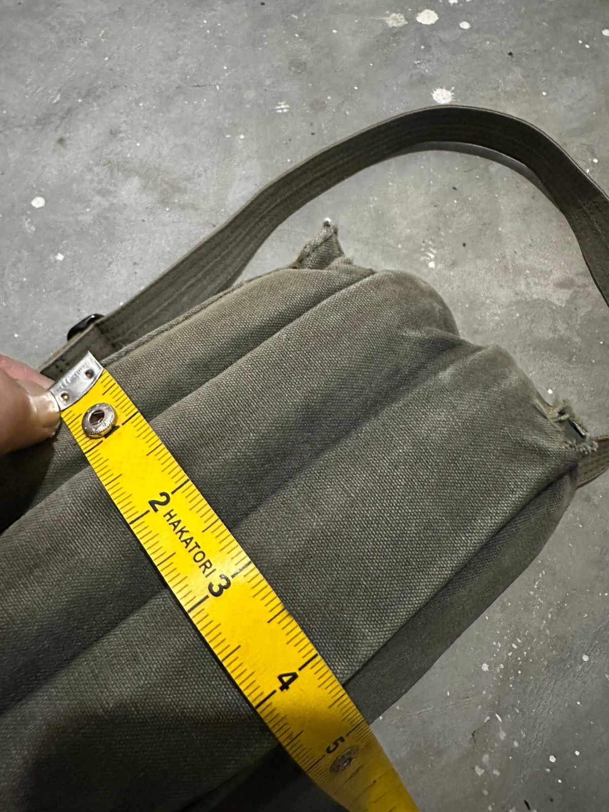 Porter Porter Japan Natural Faded Olive Canvas Crossbody/ Sling bag Size ONE SIZE - 16 Thumbnail