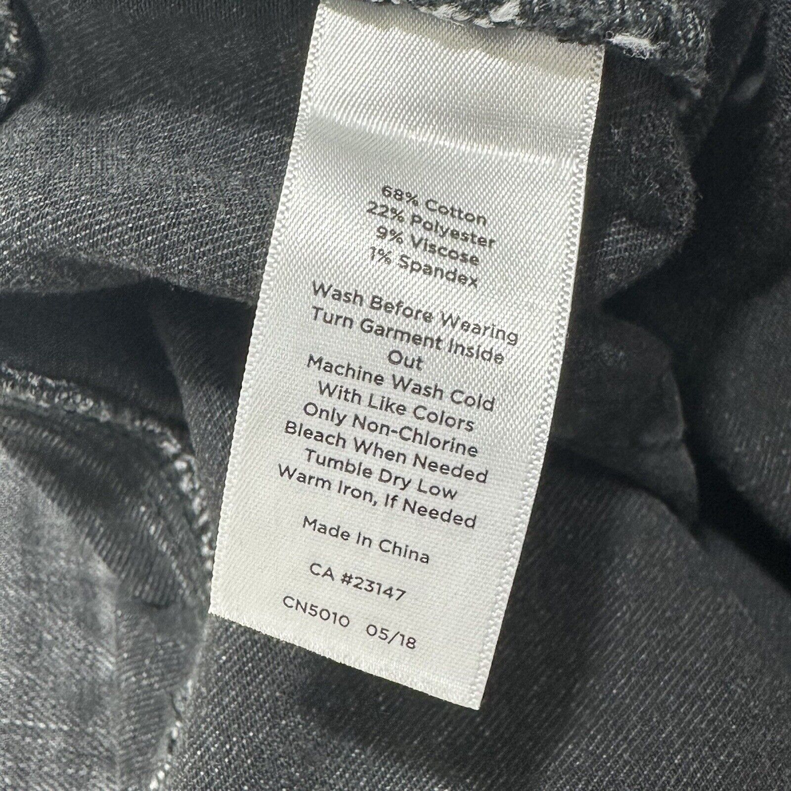 Other Talbots 2 High Rise Straight Crop Jeans Gray Denim Stretch Size 26" / US 2 / IT 38 - 5 Thumbnail