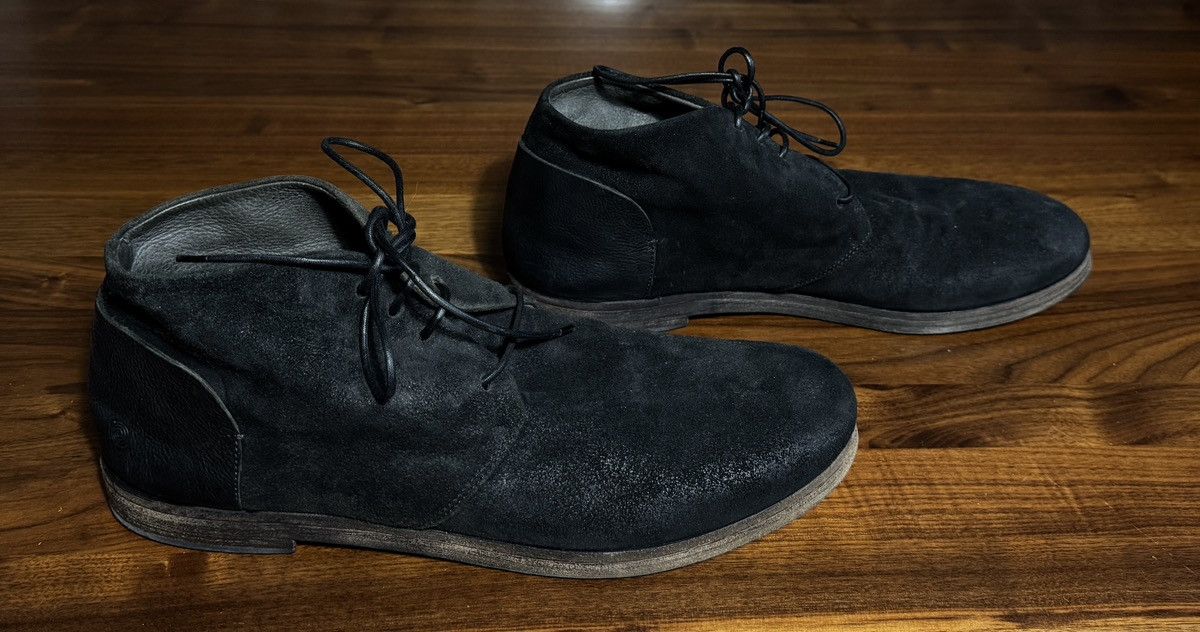 Marsell Marsell Boots waxed Black suede Size US 9.5 / EU 42-43 - 4 Thumbnail