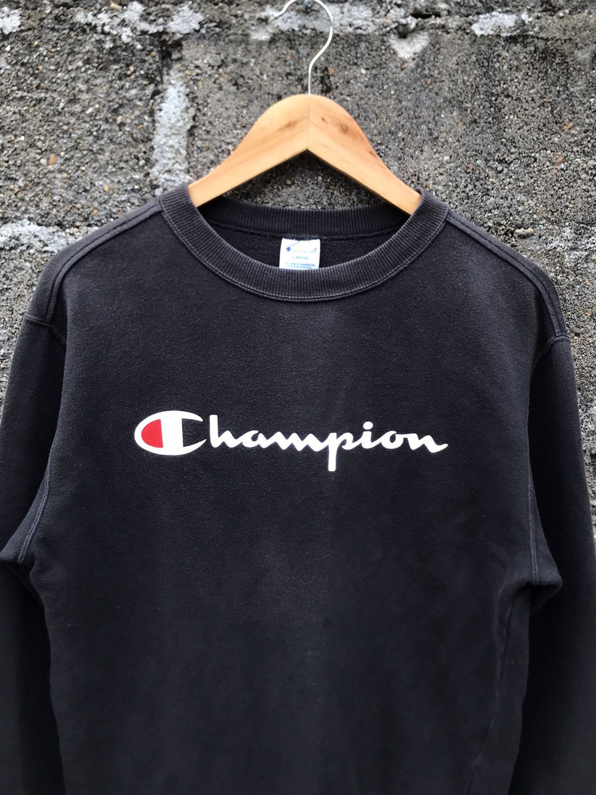 Champion × Vintage Vintage Champion Sun Faded Sweatshirt Size US M / EU 48-50 / 2 - 5 Thumbnail