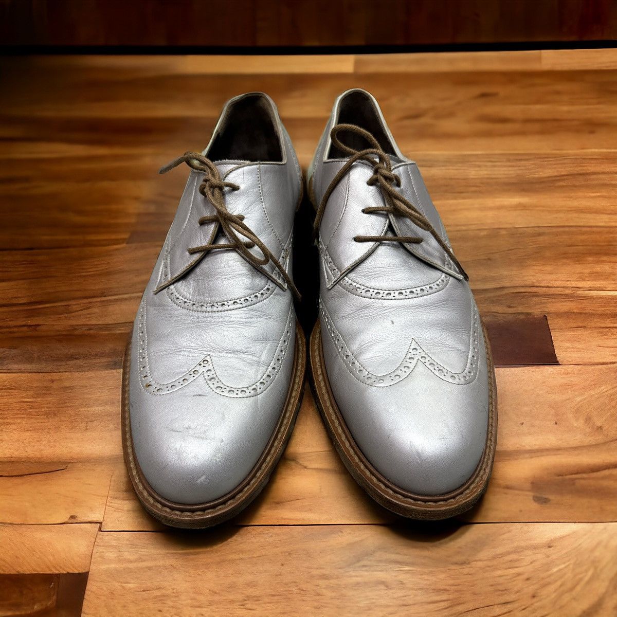 Lanvin LANVIN PLATFORM BROGUES PEATHER SHOES Size US 10 / EU 43 - 2 Thumbnail