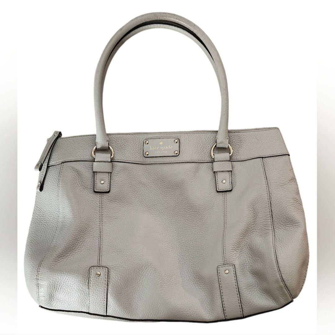 Kate Spade Kate Spade Large Tote-Heather Gray Size ONE SIZE - 5 Thumbnail