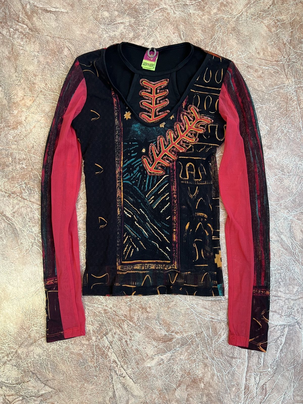 Other Vintage japanese avant garde save the queen blouse mesh Size M / US 6-8 / IT 42-44 - 13 Thumbnail