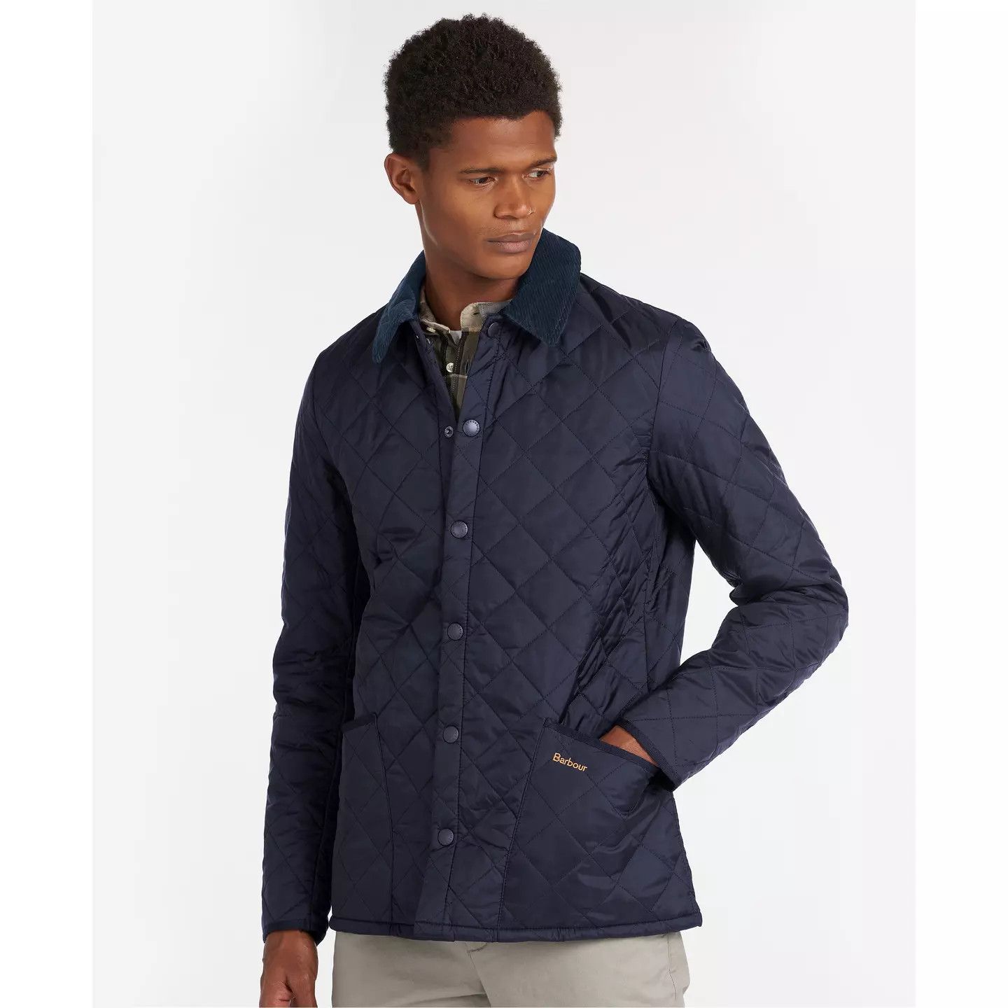 Barbour o1g2r1mq0426 Diamond Quilted Jacket in Navy Size US S / EU 44-46 / 1 - 3 Thumbnail