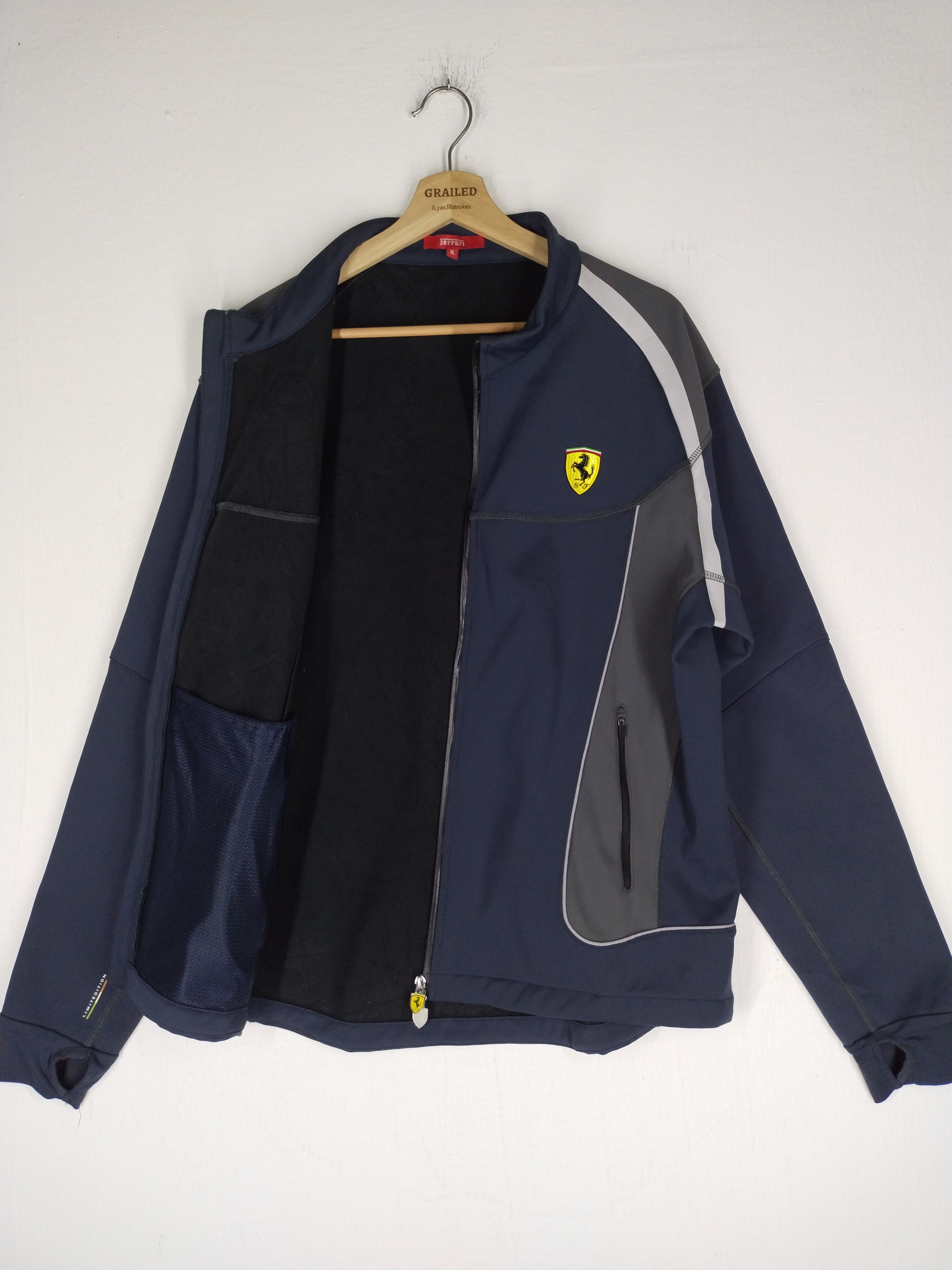 Ferrari VTG Ferrari Winter Waterproof Bikers Jacket Size US L / EU 52-54 / 3 - 3 Thumbnail