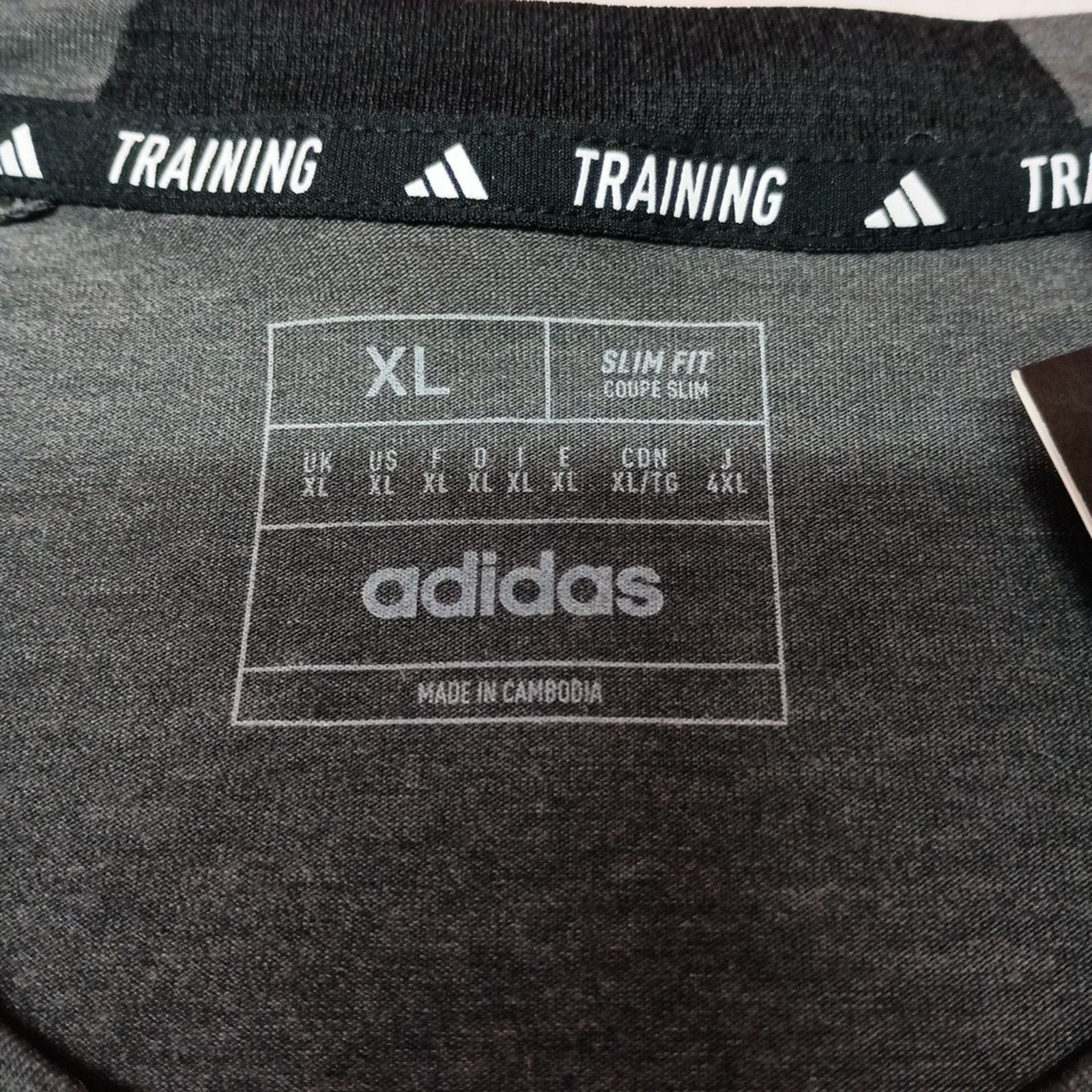 Adidas Adidas IS3819 D4T Tank Top Men's XL Gray Slim Fit Training Size US XL / EU 56 / 4 - 3 Thumbnail