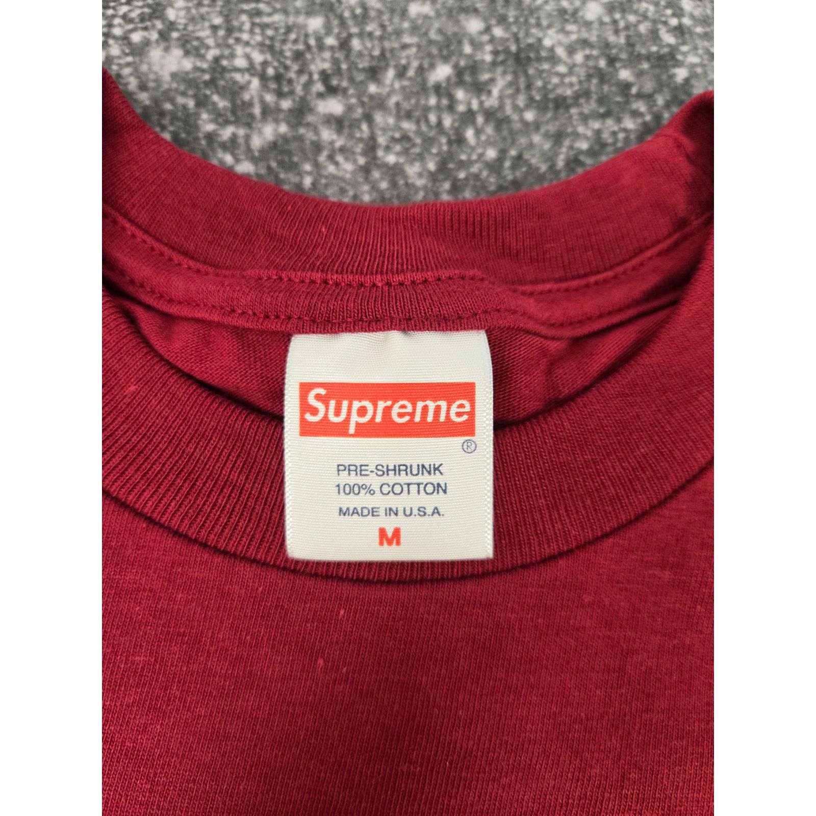 Supreme Supreme Mouse Cardinal Tee Size Med New SS21 Size US M / EU 48-50 / 2 - 5 Thumbnail