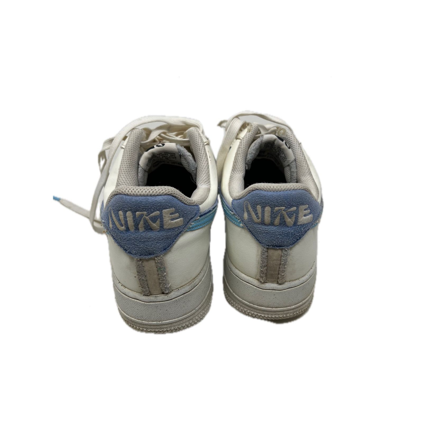Nike Nike Air Force 1 Low 07 LV8 82 Dble Swoosh Med Blue Mens 9.5 Size US 9.5 / EU 42-43 - 6 Thumbnail