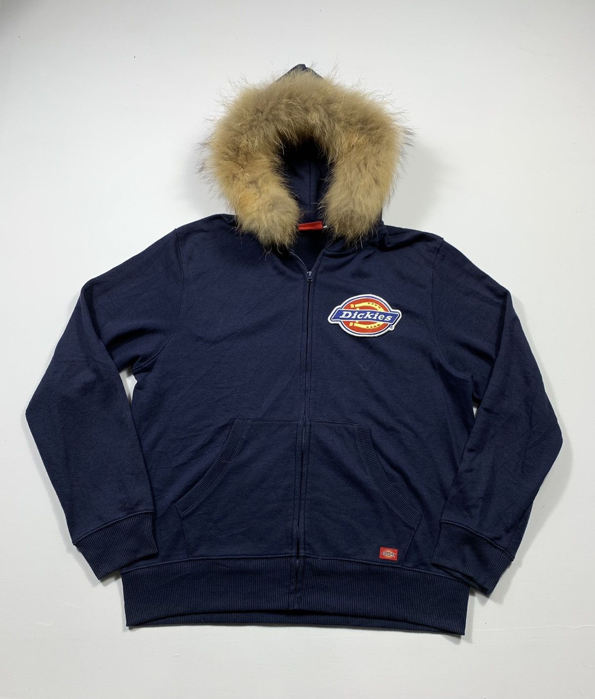 Dickies Logo Fur zip Hoodie lgb ifsixwasnine Style