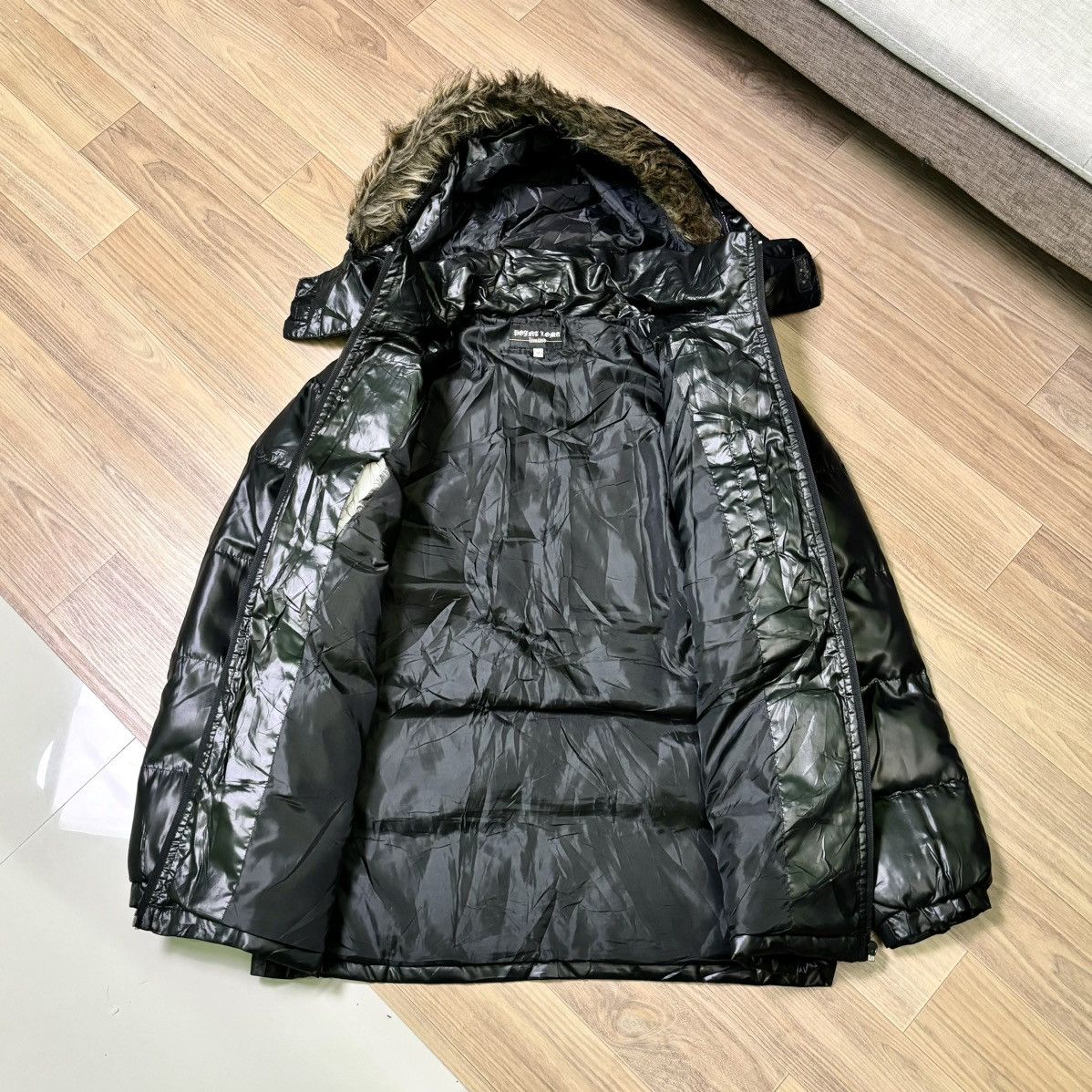 14th Addiction × If Six Was Nine × Le Grande Bleu (L.G.B.) Fur jacket winter down puffer IfSixWasNine LGB Style Size US M / EU 48-50 / 2 - 4 Thumbnail