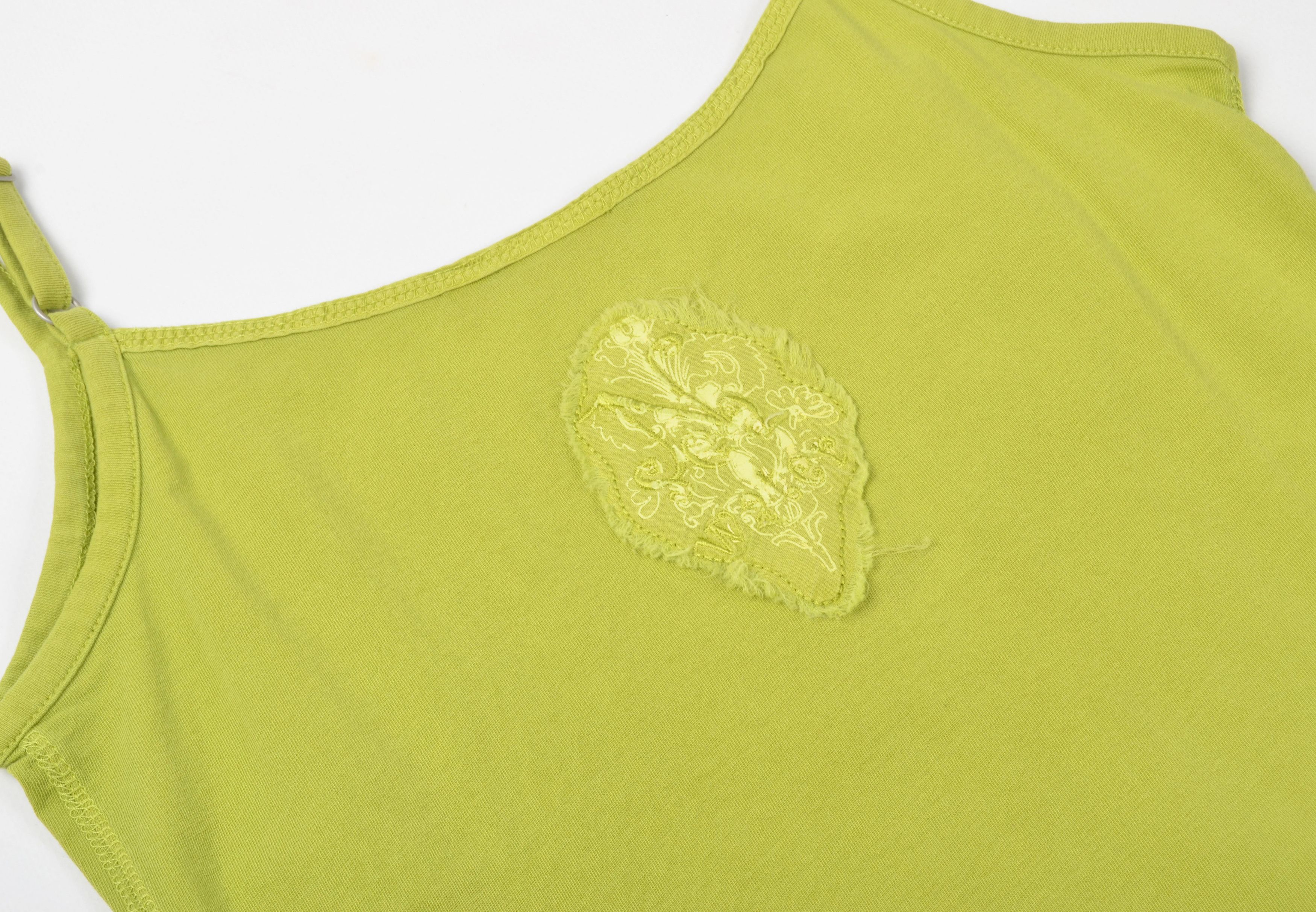 Other Nile Atelier Y2K Garment Dyed Green Babydoll Cami Top Size XS / US 0-2 / IT 36-38 - 8 Thumbnail