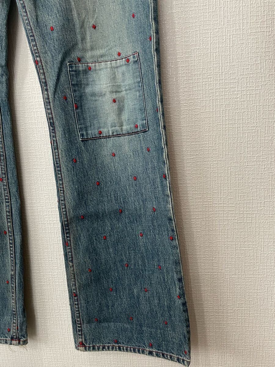 Undercover UNDERCOVER 02ss Haze Period Diamond Patchwork Denim US 30 Size US 30 / EU 46 - 4 Thumbnail