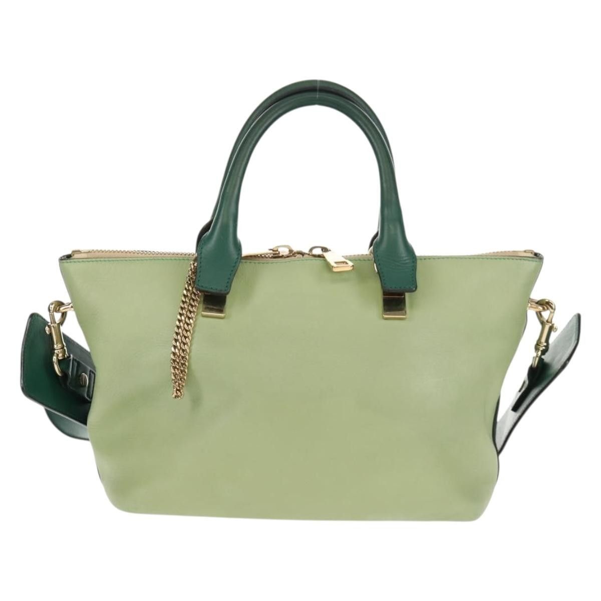 Chloe Chloe Bicolor Baylee Satchel Leather Size ONE SIZE - 1 Thumbnail