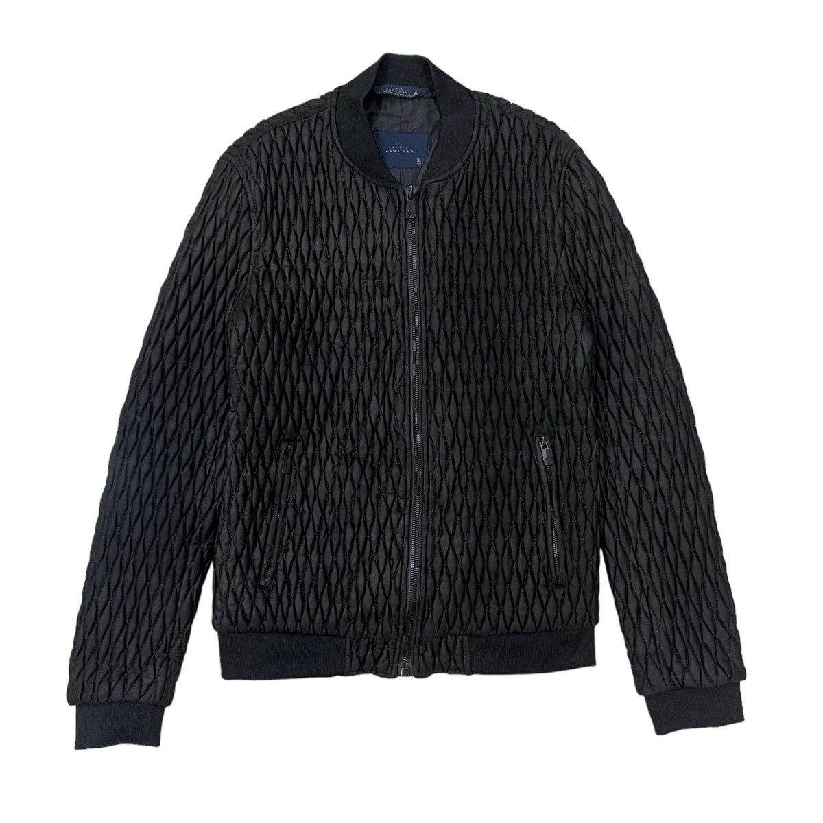 Designer × Zara Rare🔥Vintage Zara Man Bomber Jacket Size US S / EU 44-46 / 1 - 1 Thumbnail