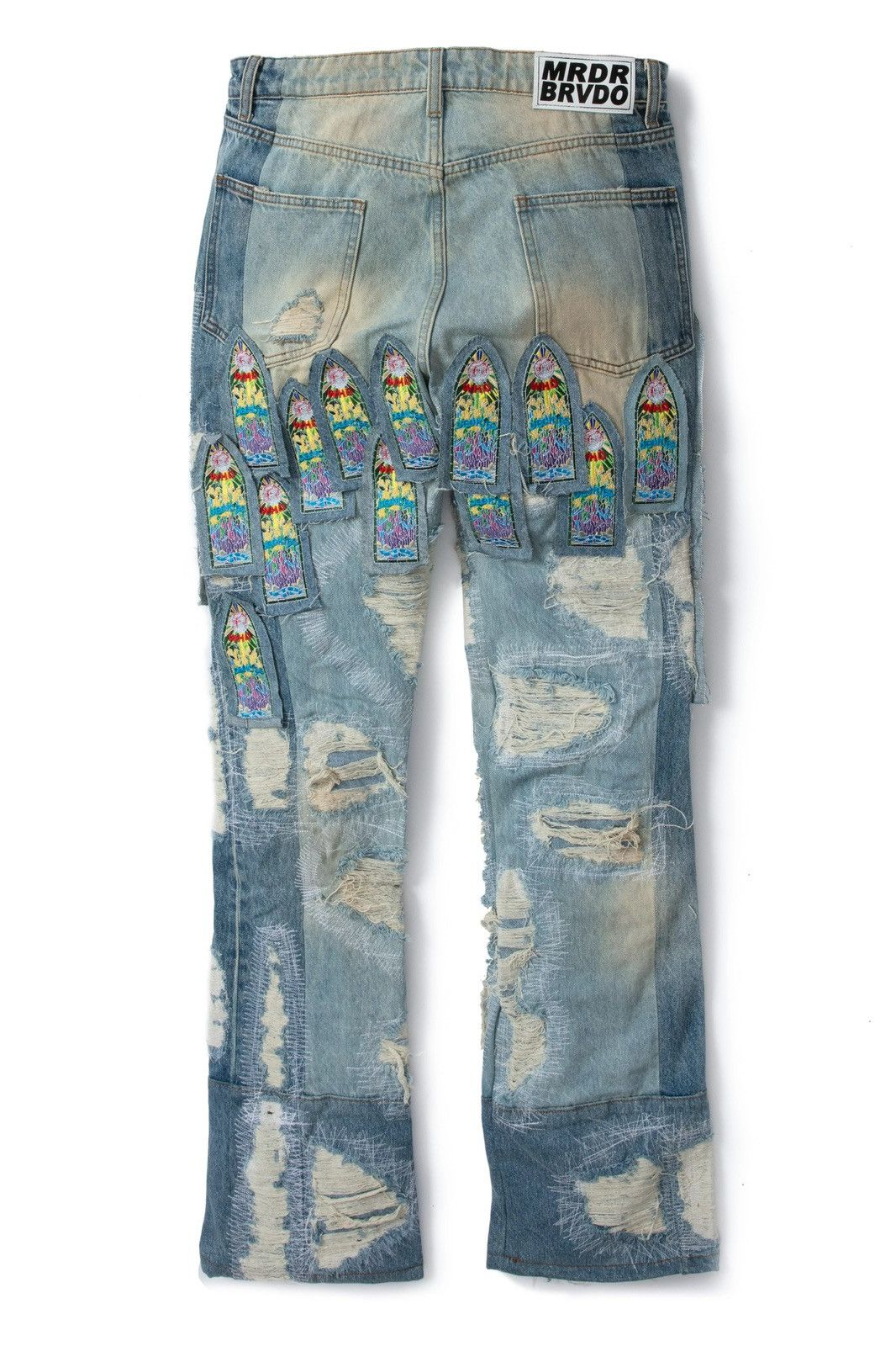 Who Decides War Who Decides War WDW COLISEUM FUSION DENIM Jeans Pants Size US 30 / EU 46 - 2 Thumbnail