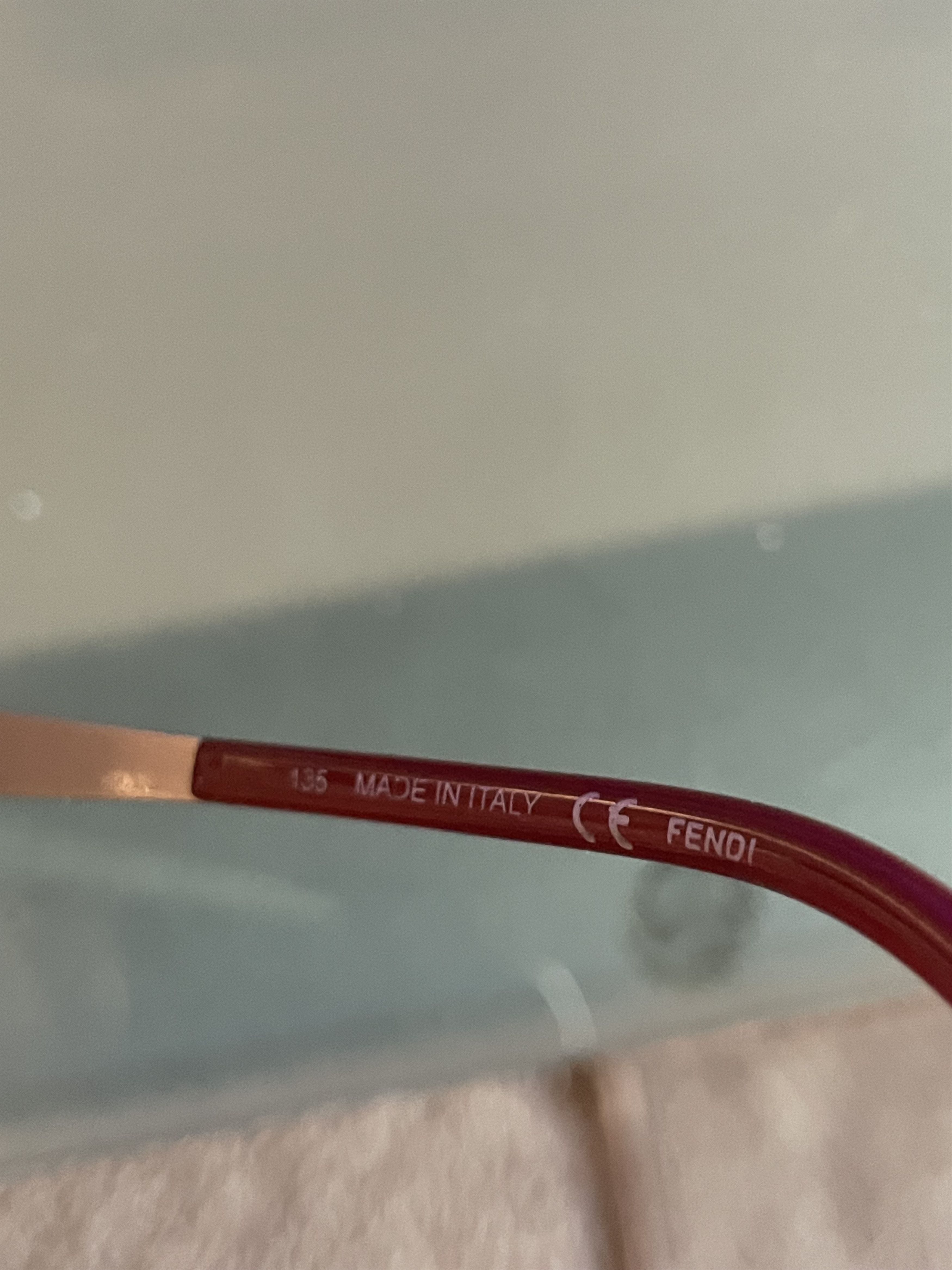 Fendi Oversized fendi sunglasses Size ONE SIZE - 4 Thumbnail