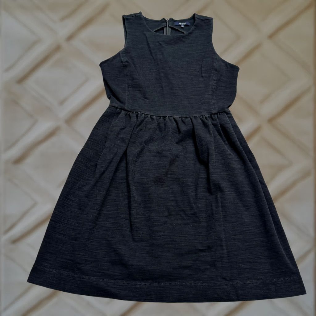 Madewell Madewell Dress Womens S Black Cotton Mini Tank Sleeveless Stretch Size S / US 4 / IT 40 - 1 Thumbnail