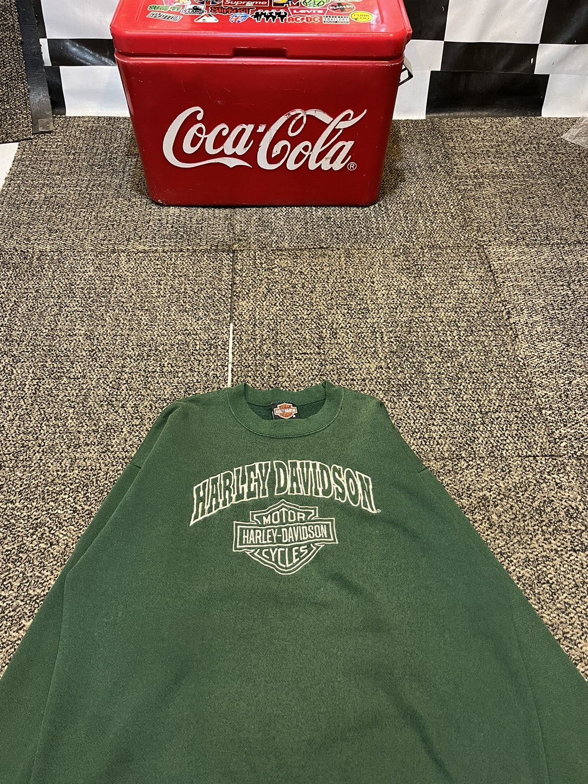 Harley Davidson × Vintage vintage harley davidson sweatershirt Size US L / EU 52-54 / 3 - 2 Thumbnail