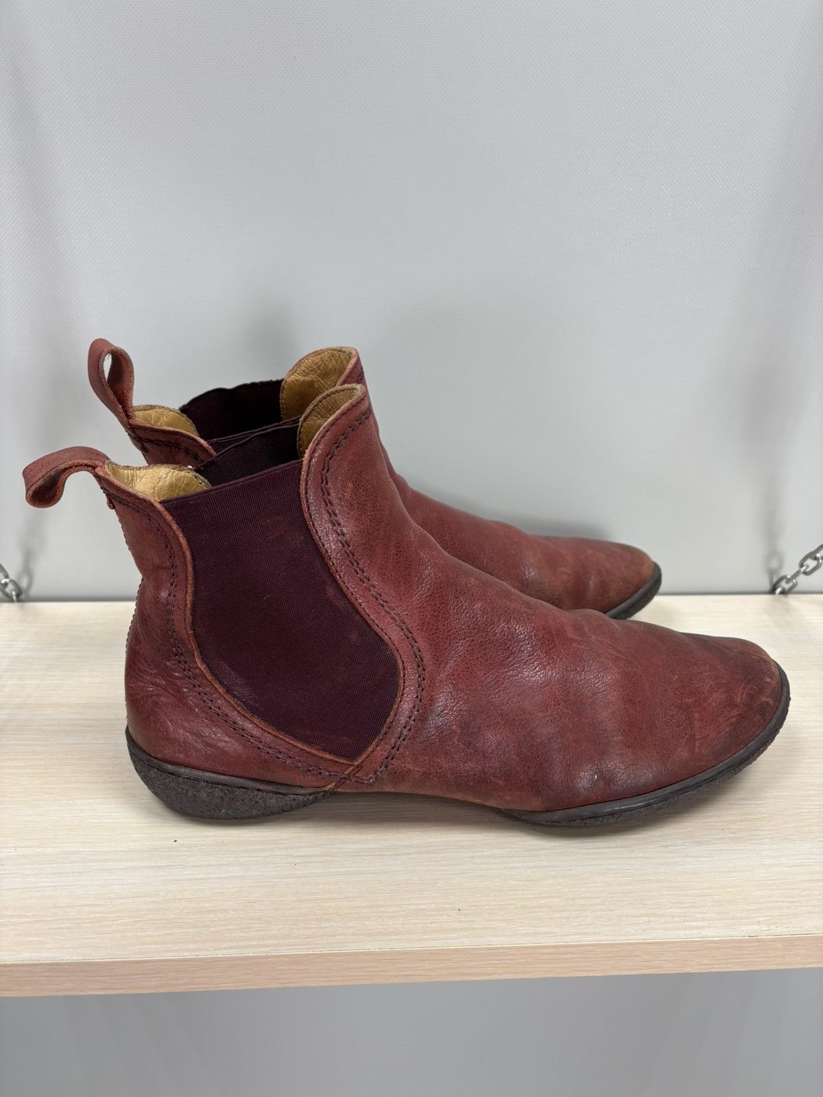 Trippen Mens boots Trippen Size 42 Color Red Size US 9 / EU 42 - 5 Thumbnail