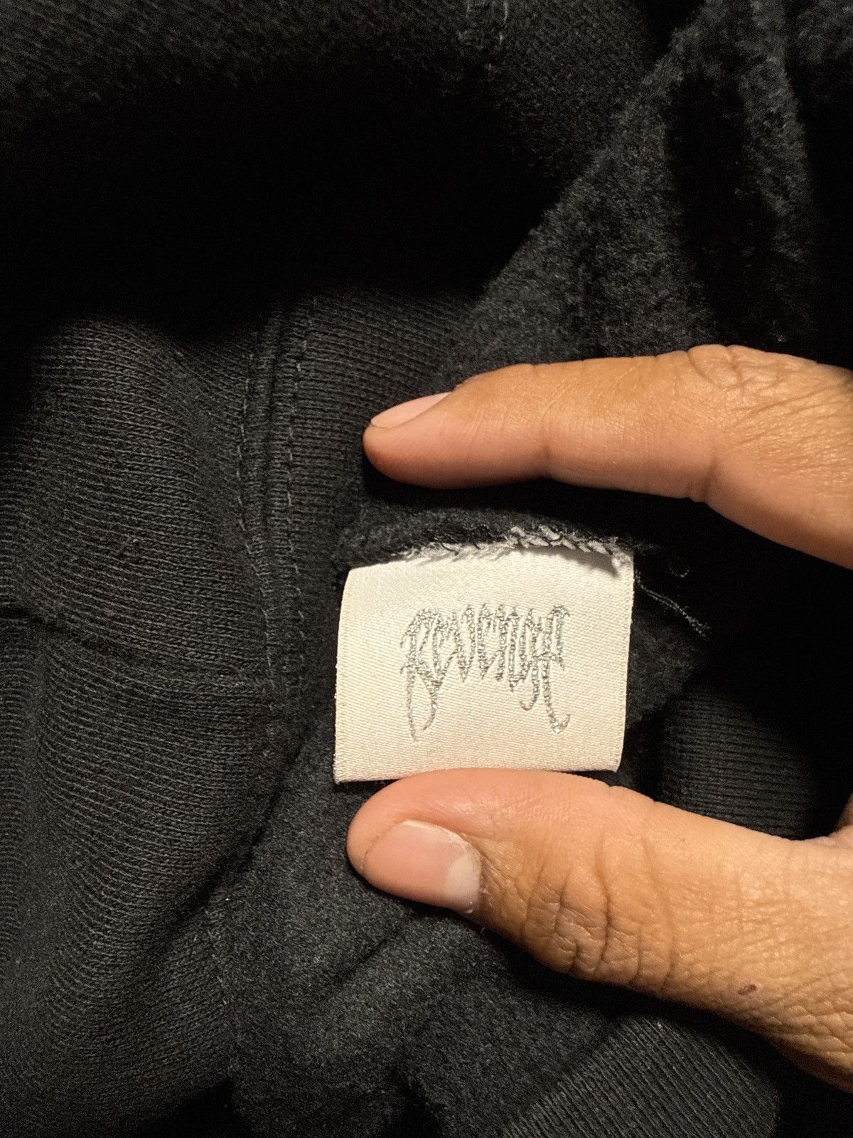 Revenge Revenge Snowfall Arch Logo Black Hoodie Size US M / EU 48-50 / 2 - 9 Thumbnail