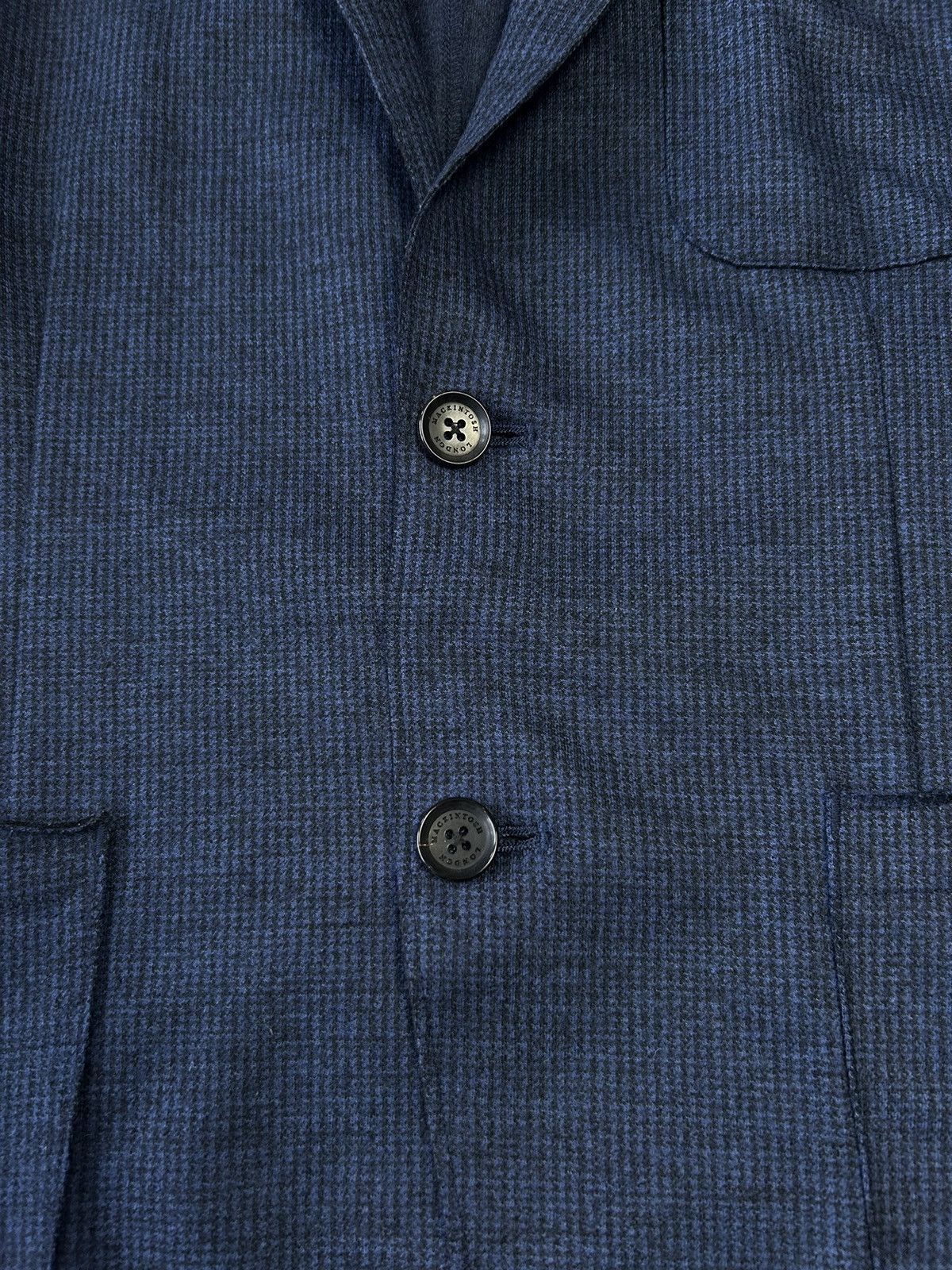 Designer × Mackintosh MACKINTOSH LONDON SINGLE BREAST BLAZER Size 36S - 2 Thumbnail