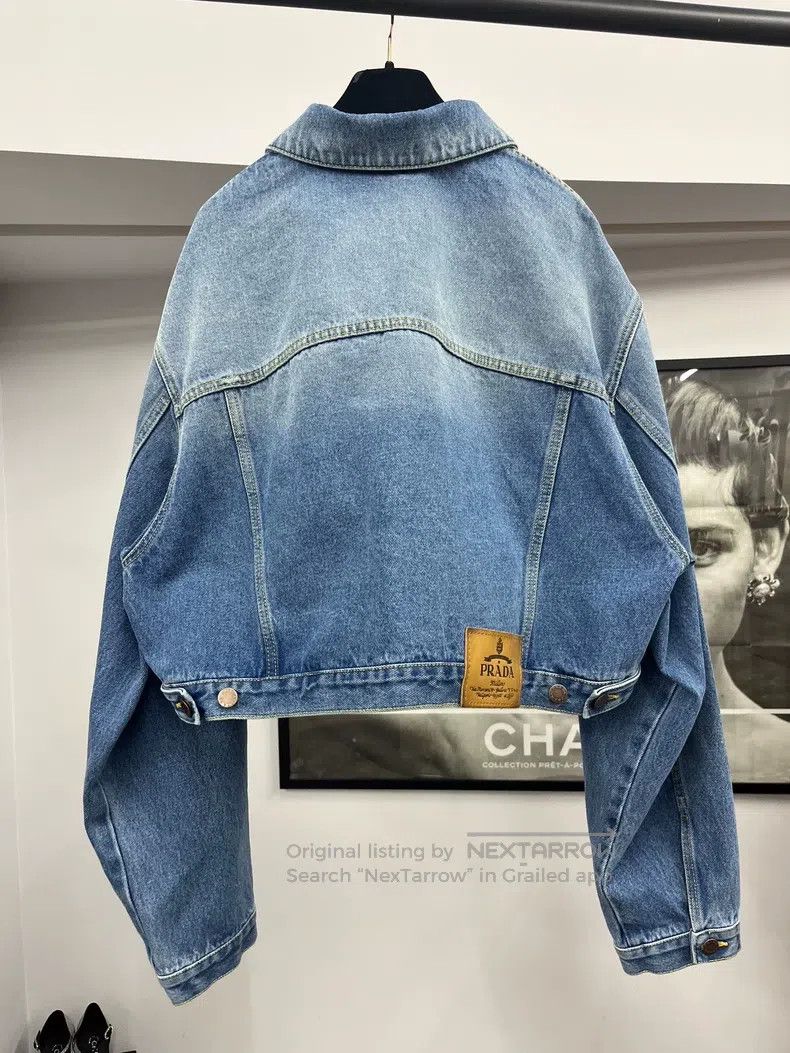 Prada Prada New denim jacket Size L / US 10 / IT 46 - 3 Thumbnail