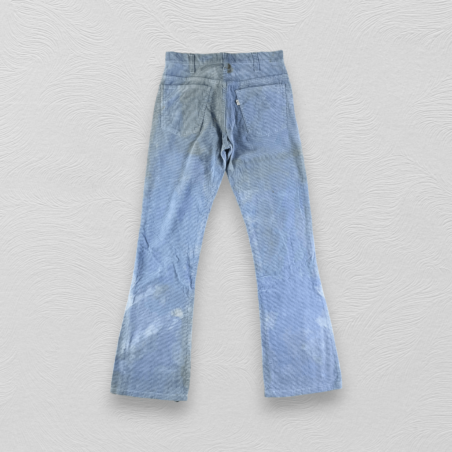 Levi's Vintage 80s Levis 646 Jeans Flare Denim KJ2395 Size US 29 - 2 Thumbnail