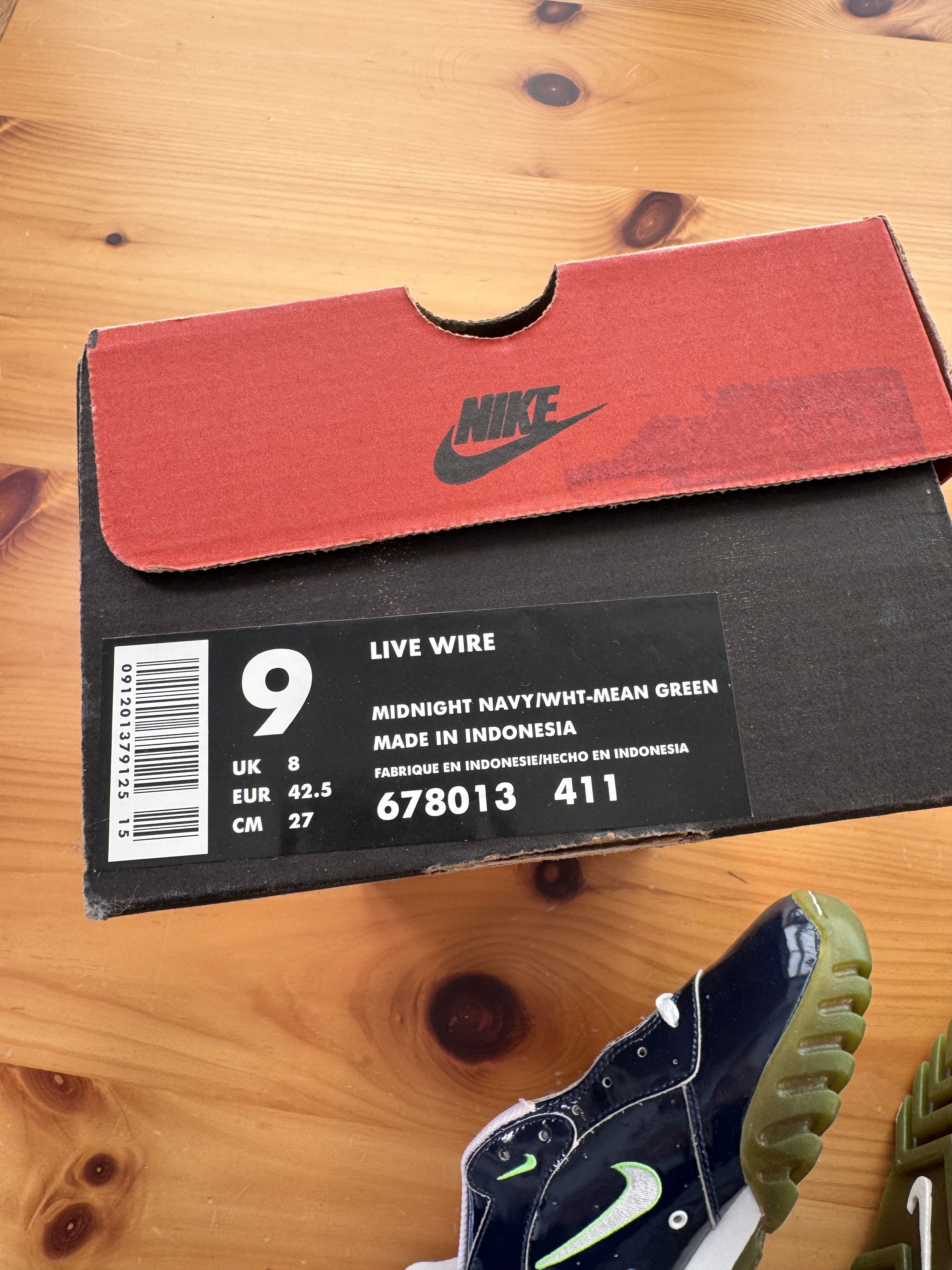 Nike Nike Rare Sample? Live Wire 1996 Size US 9 / EU 42 - 8 Thumbnail