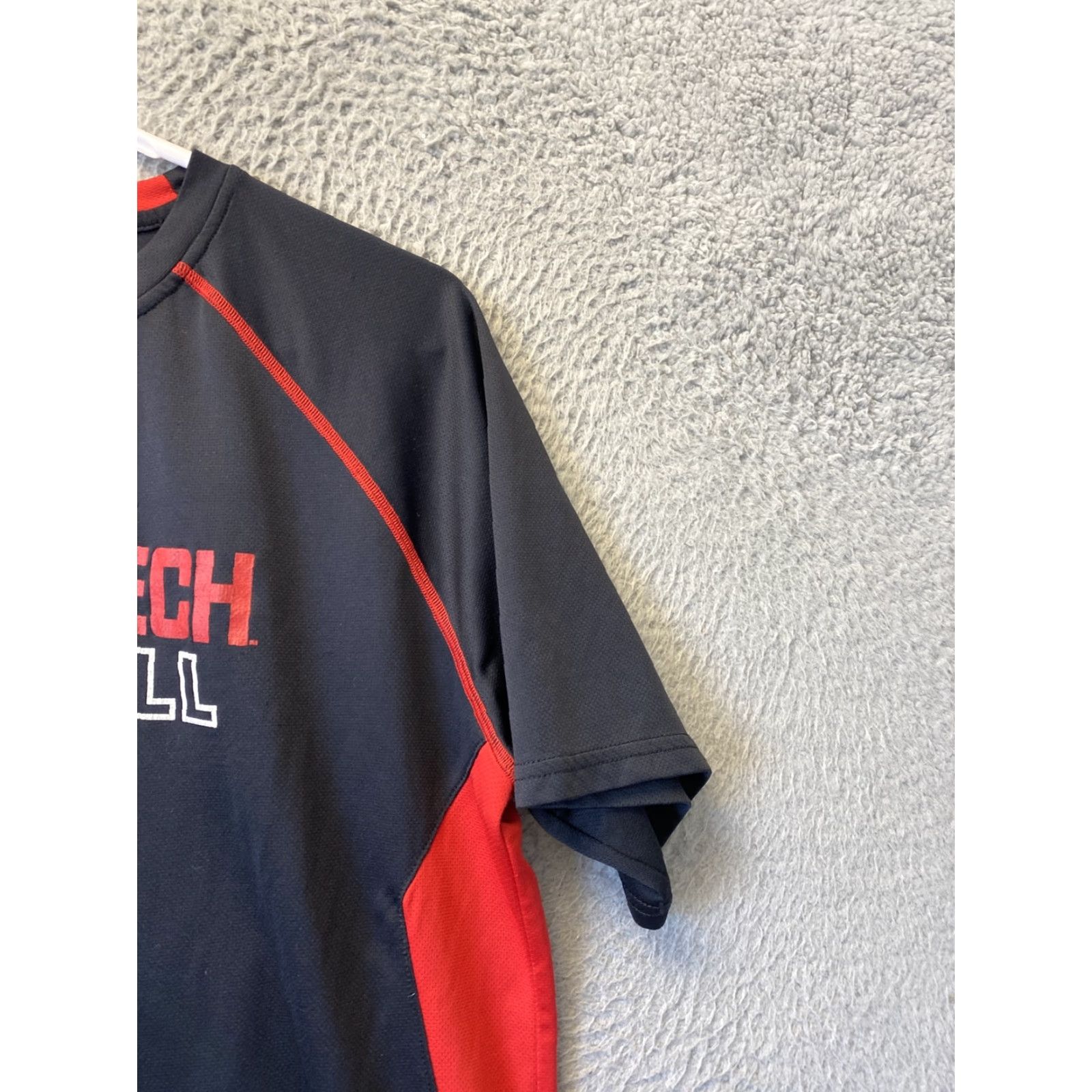 Under Armour Under Armour Texas Tech Short Sleeve Shirt Men's M Loose Black HeatGear/47-60 Size US M / EU 48-50 / 2 - 3 Thumbnail