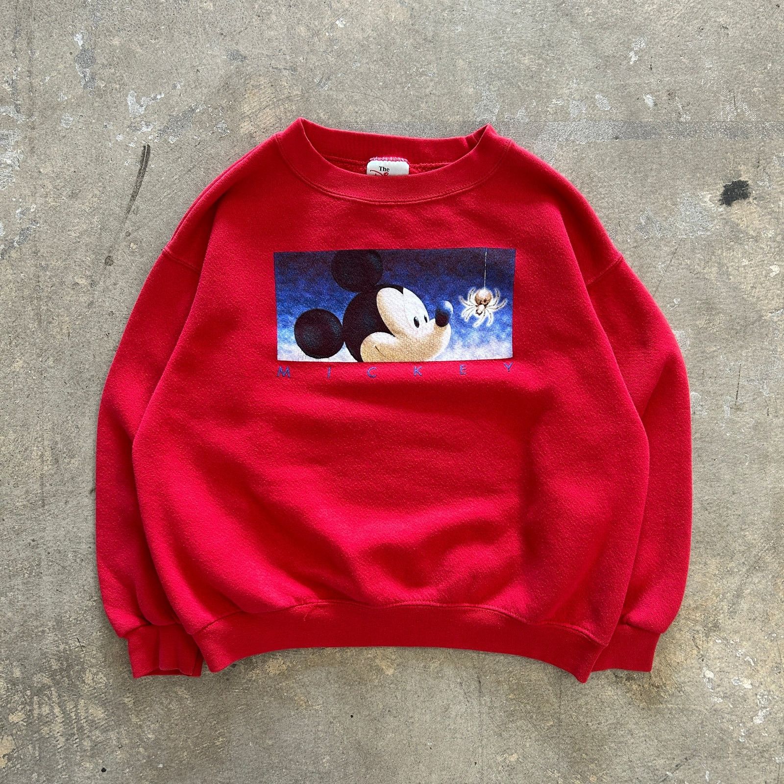 Disney Mickey Red Kids Sweatshirt Size US M / EU 48-50 / 2 - 1 Thumbnail