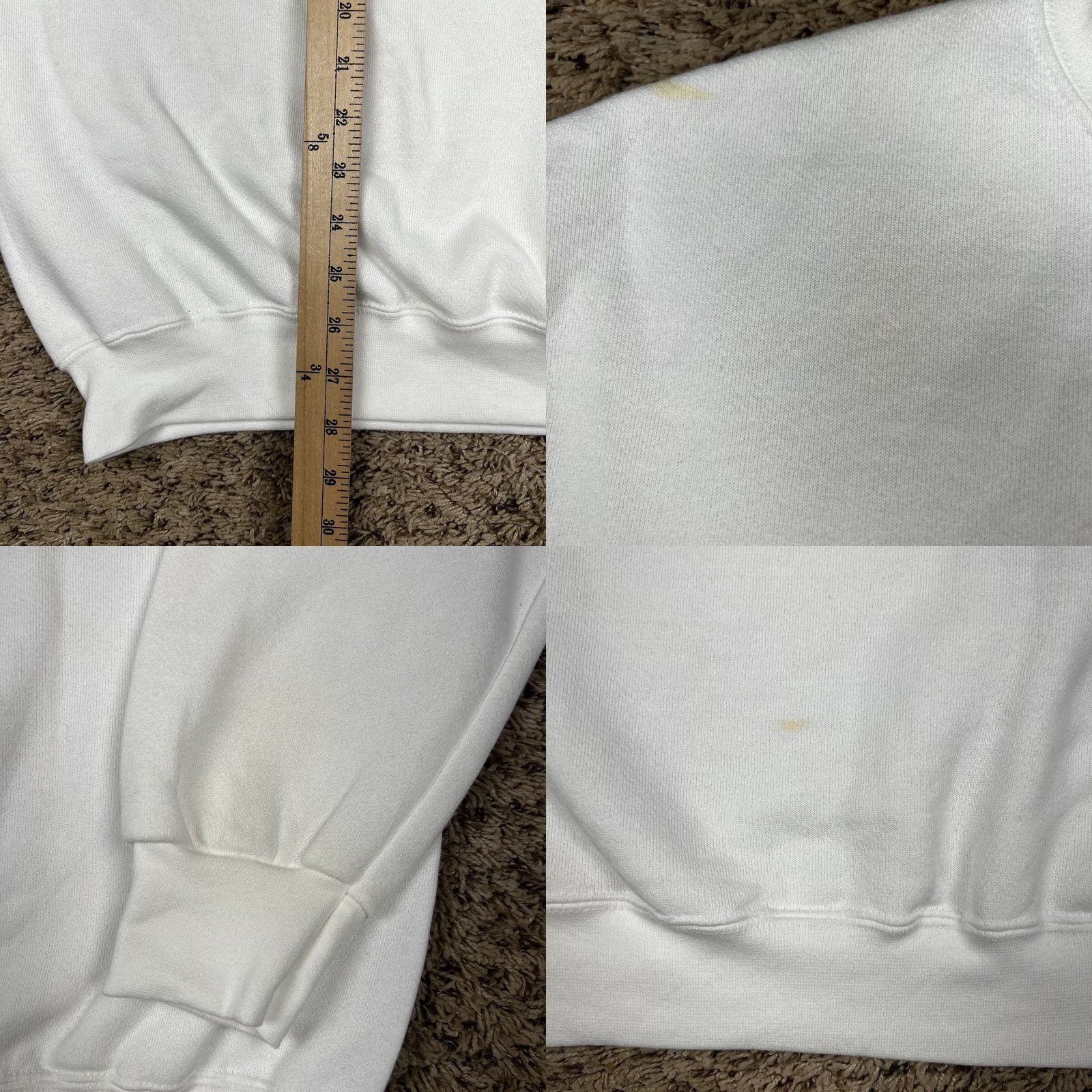Lee VINTAGE Polska Poland 2001 Big Spellout Graphic Crewneck Sweatshirt L White Lee Unisex Adults Sweatshirt Graphic Print Size US L / EU 52-54 / 3 - 8 Thumbnail