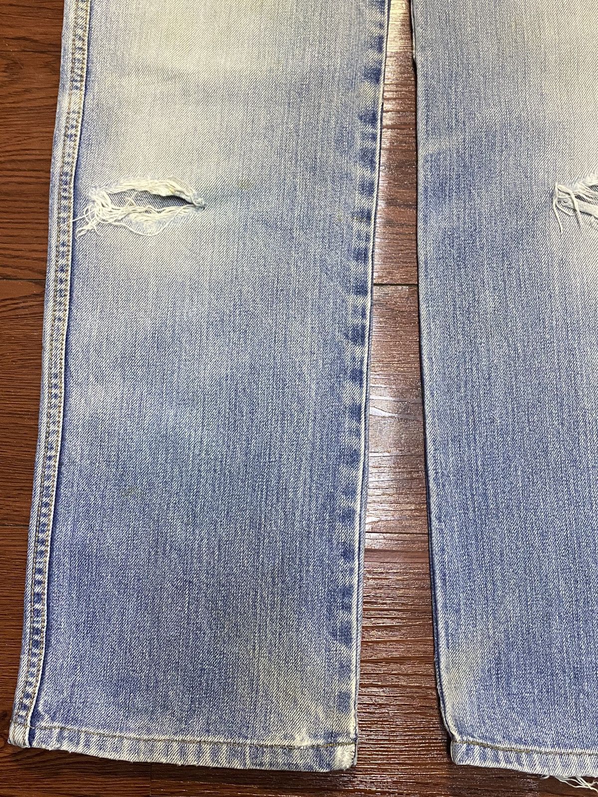 KOJIMA GENES Vintage Japanese Brand Kojima Faded Distressed Bush Jeans Size US 30 / EU 46 - 11 Thumbnail