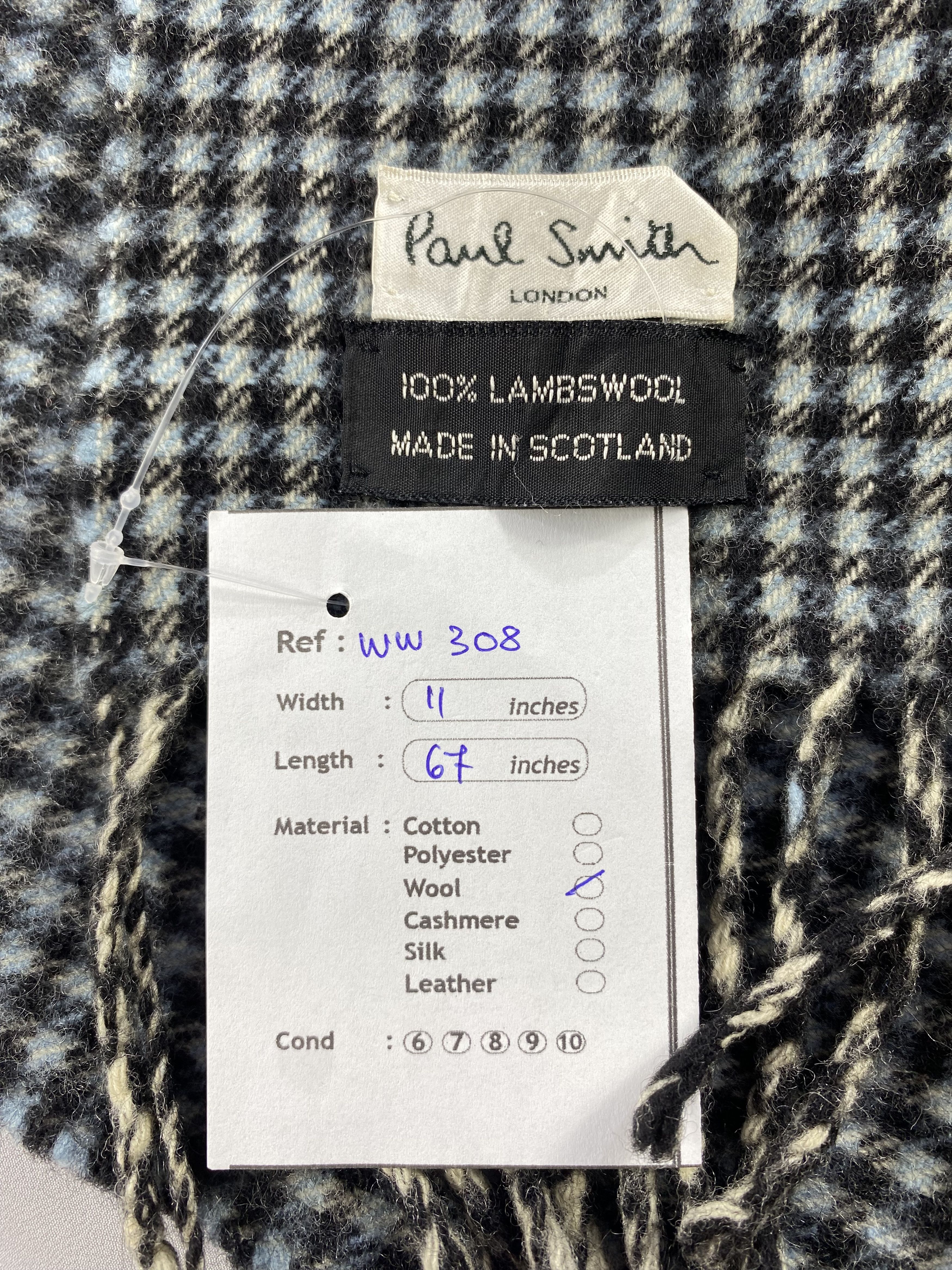 Paul Smith Paul Smith Scarf / Muffler / Neckwear - WW308 Size ONE SIZE - 5 Thumbnail