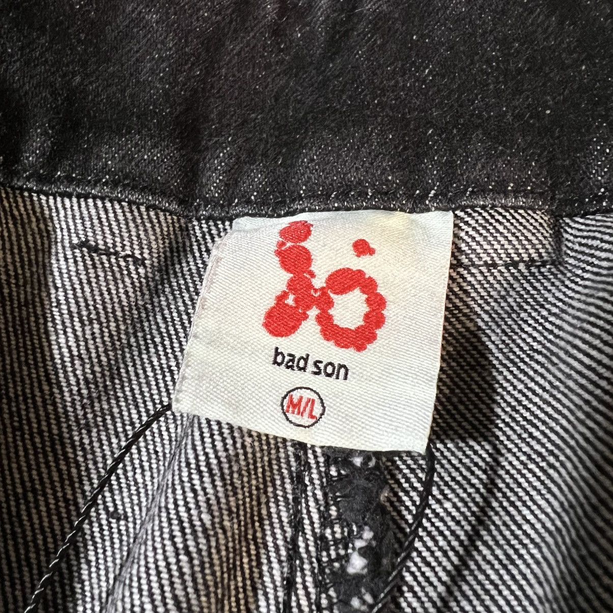 Bad Son Circuit Paneled Black Jeans Size US 34 / EU 50 - 5 Thumbnail