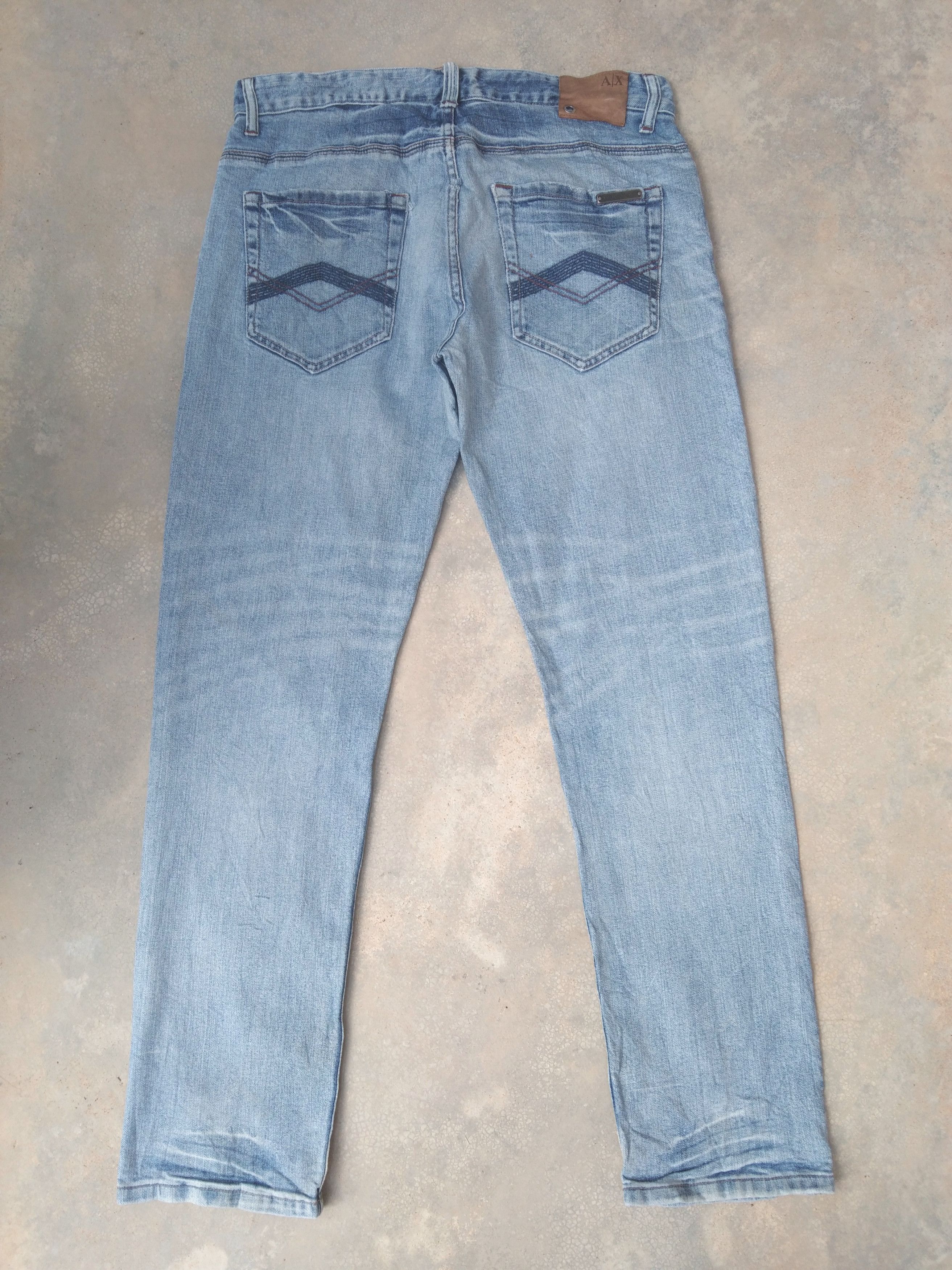 Armani Exchange Vintage Armani Exchange Jeans 34x33 Size US 34 / EU 50 - 2 Thumbnail