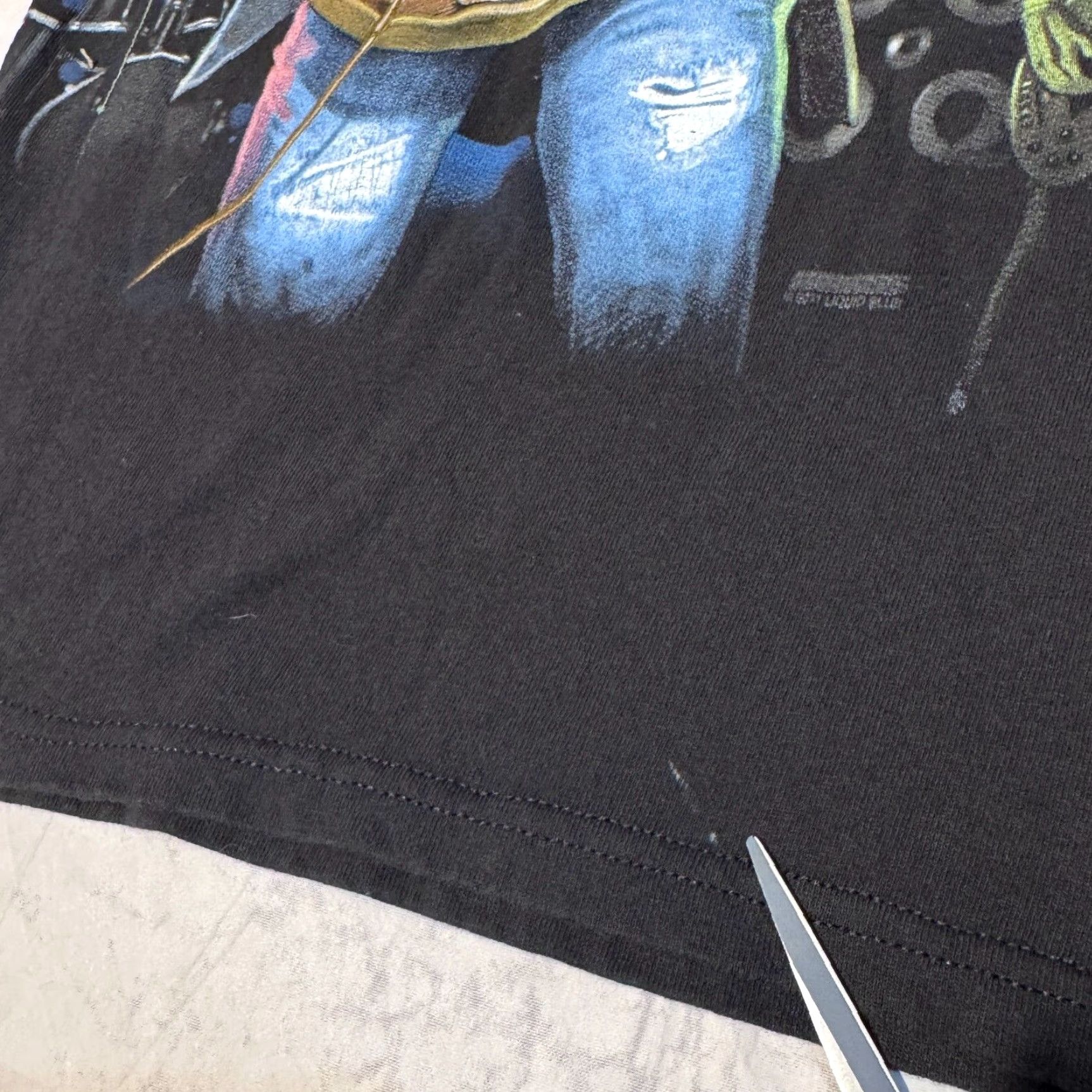 Liquid Blue Liquid Blue Grateful Dead Skeleton Playing Guitar Rock Band Tshirt S Size US S / EU 44-46 / 1 - 2 Thumbnail
