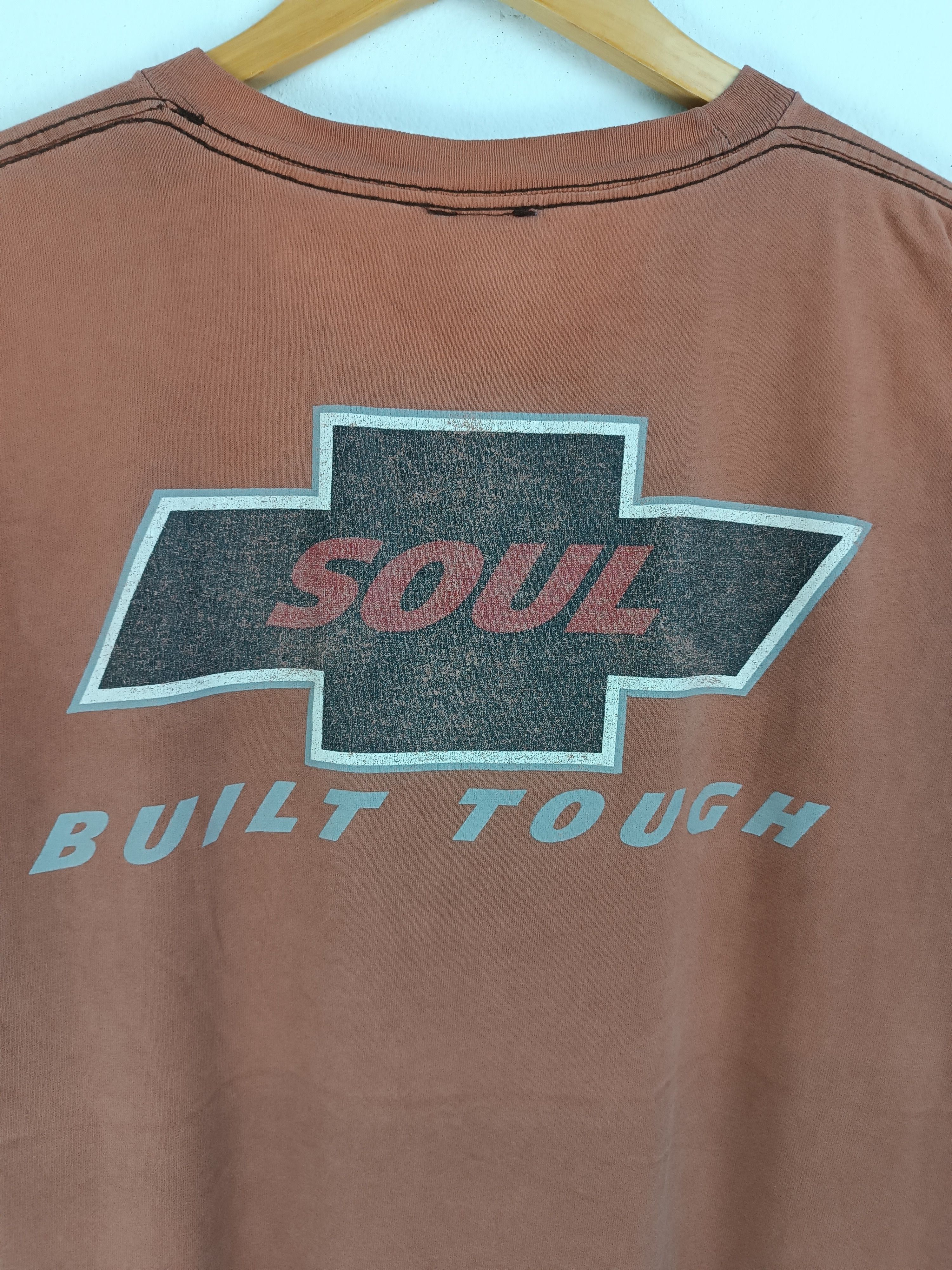 Ford VINTAGE 90'S SOUL ACID WASH CHEVY SINGLE STITCH VERY RARE Size US XL / EU 56 / 4 - 10 Thumbnail